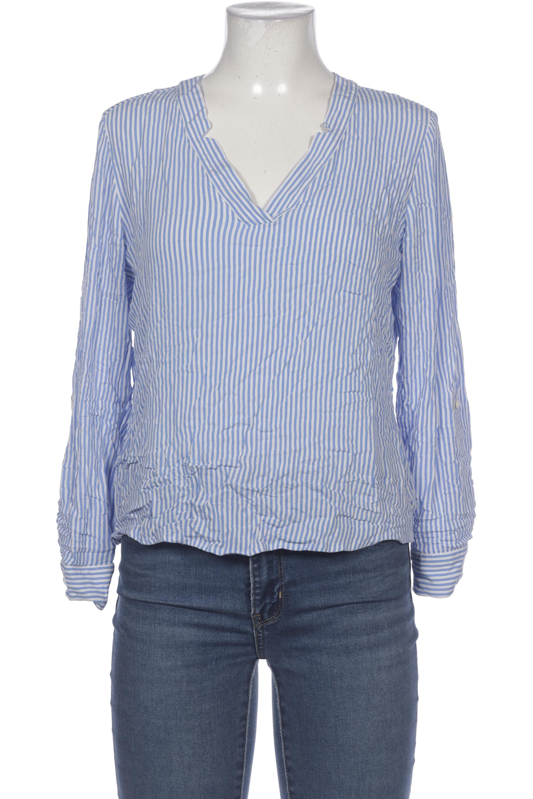 

Comma Damen Bluse, blau, Gr. 38