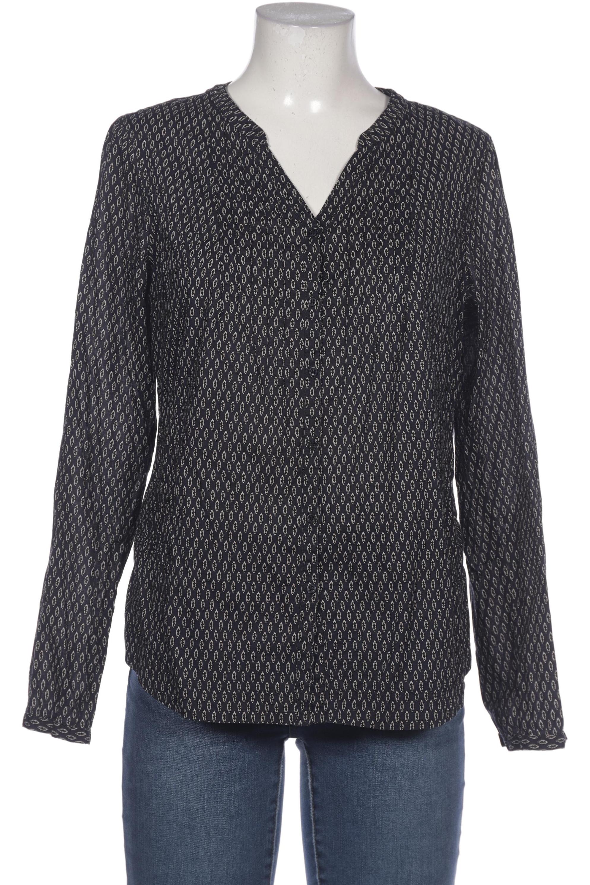 

Comma Damen Bluse, marineblau, Gr. 38