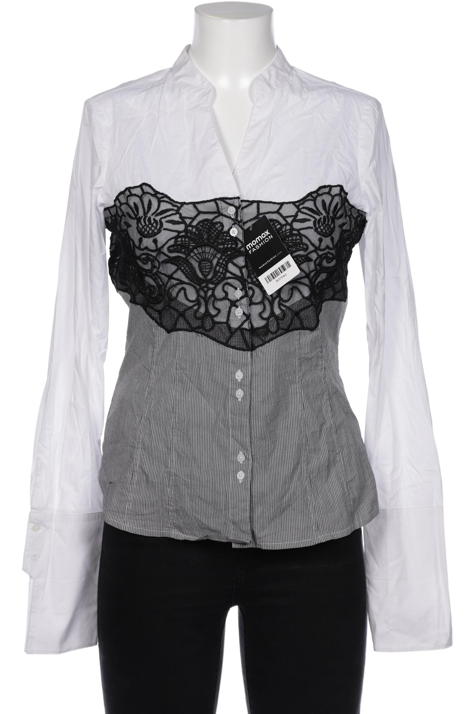 

Comma Damen Bluse, weiß, Gr. 40