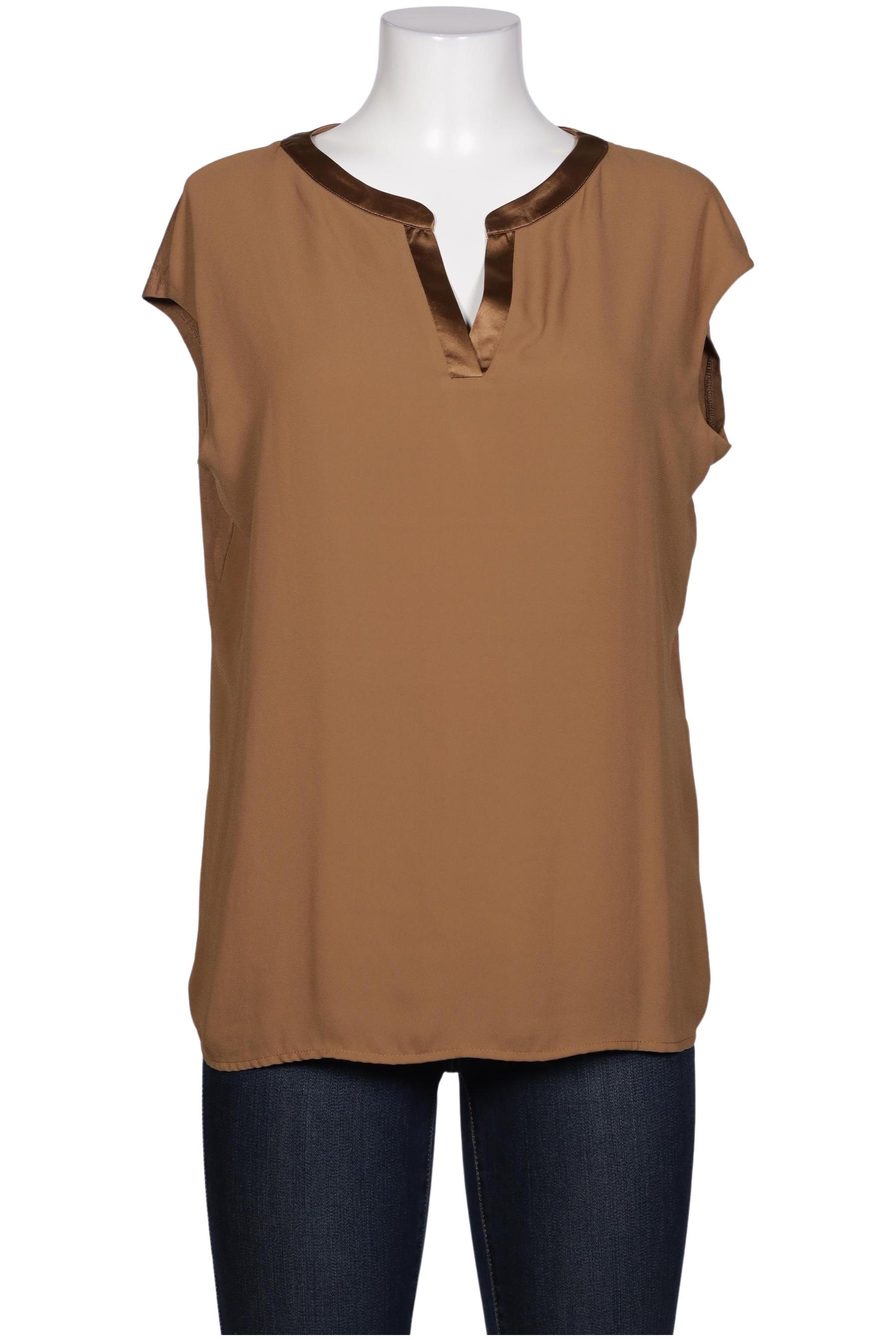 

Comma Damen Bluse, braun, Gr. 42