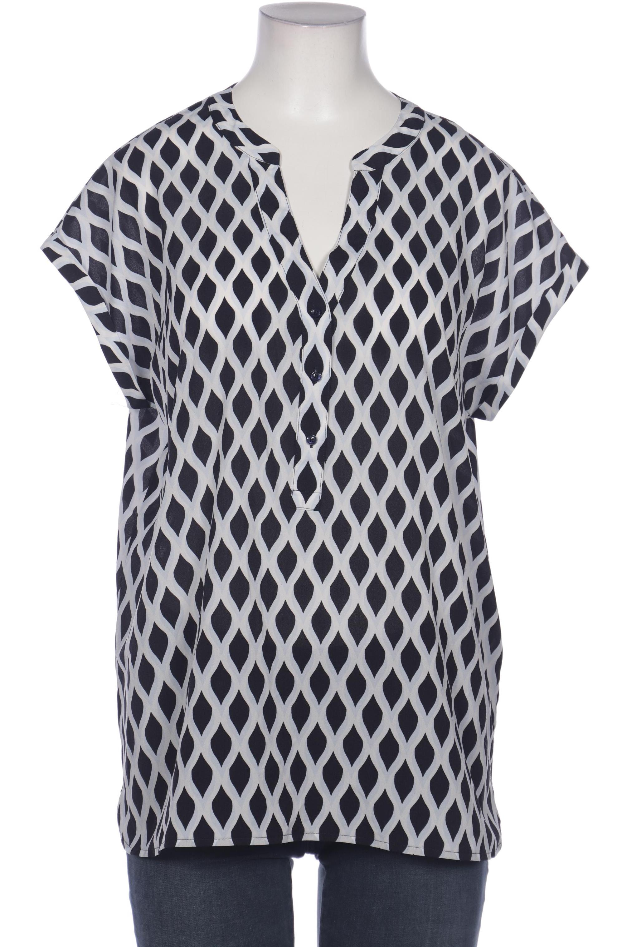 

Comma Damen Bluse, marineblau, Gr. 40