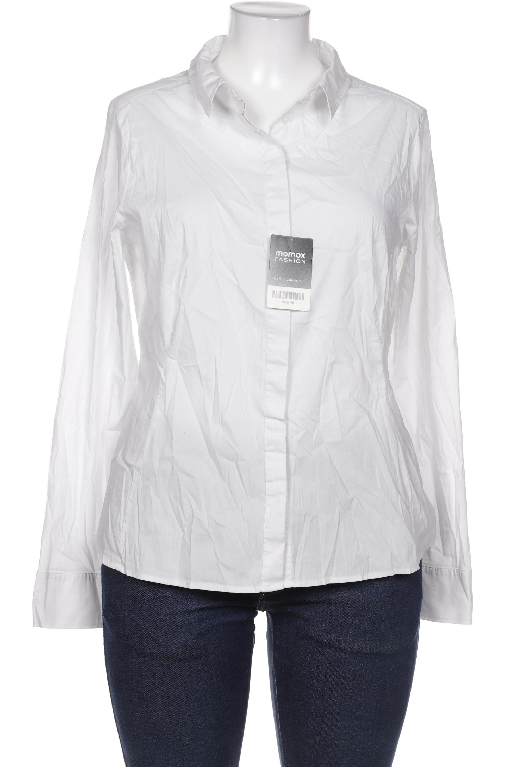 

Comma Damen Bluse, weiß, Gr. 46
