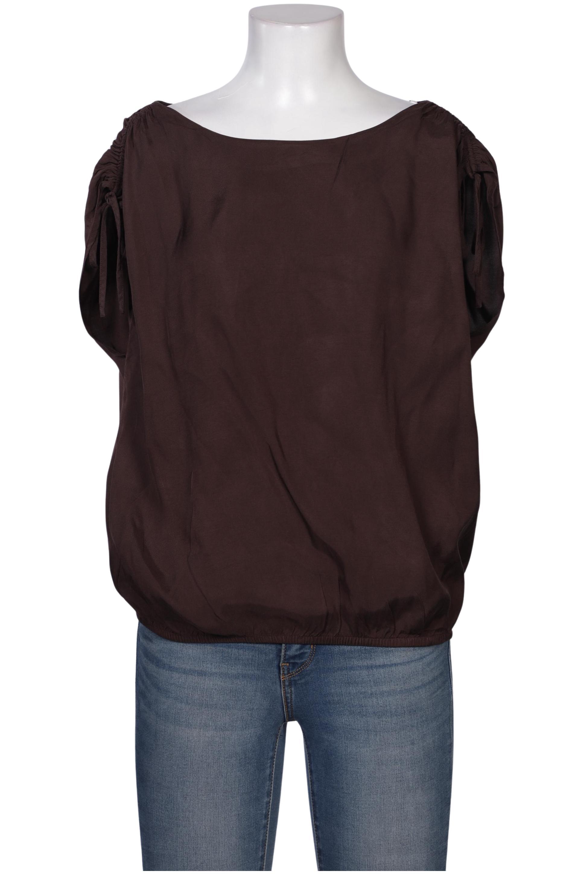 

Comma Damen Bluse, braun, Gr. 40
