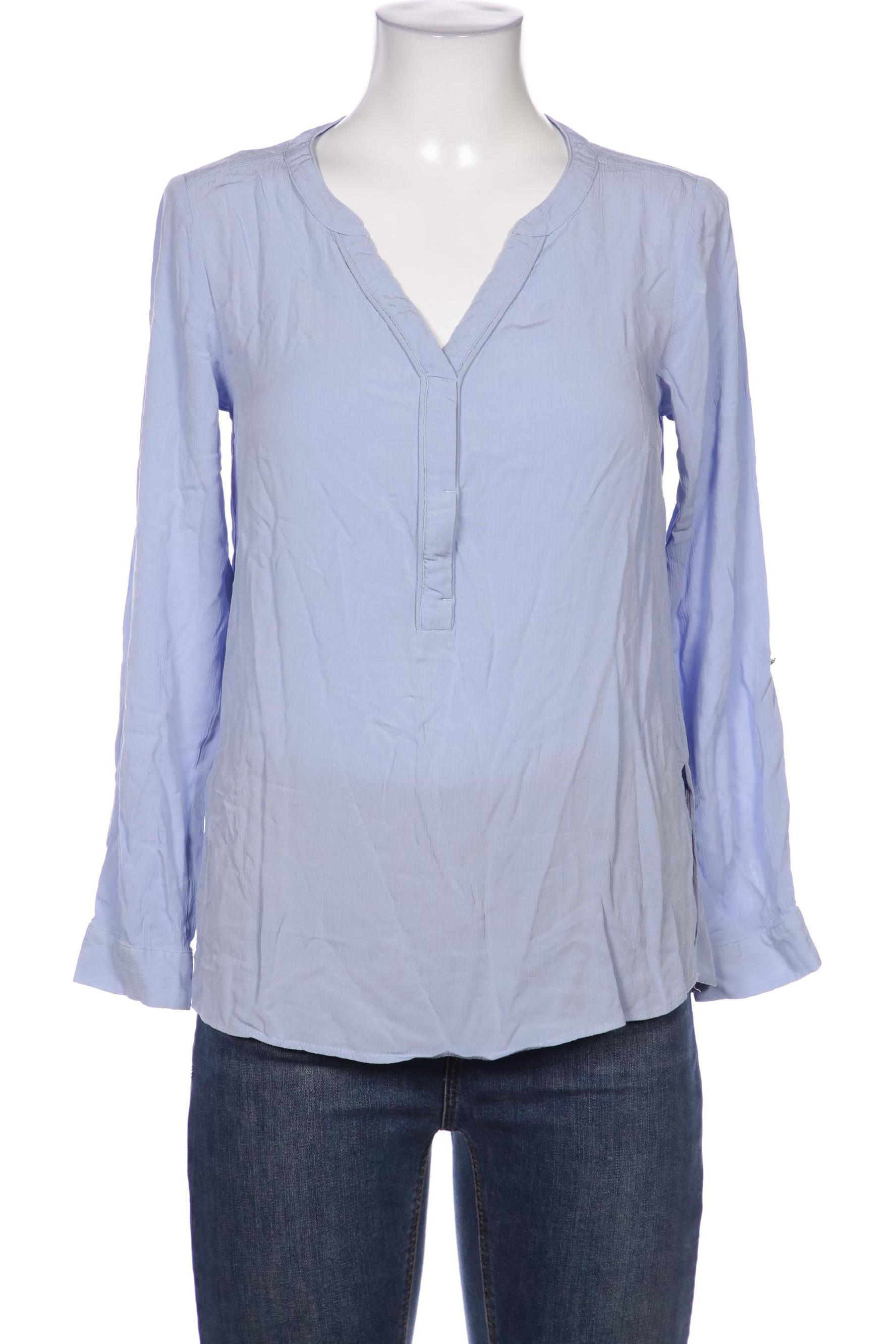 

Comma Damen Bluse, hellblau, Gr. 36