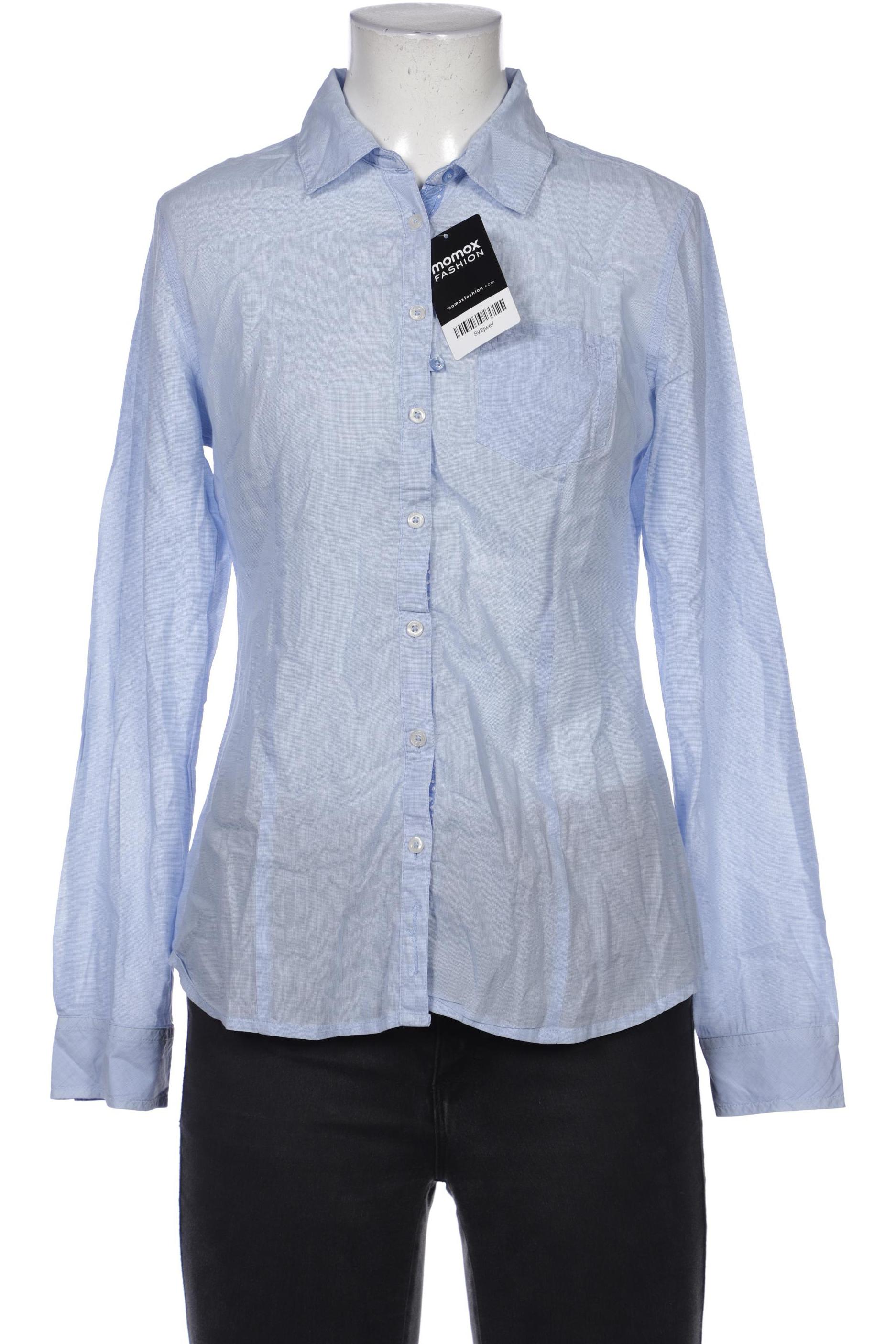

Comma Damen Bluse, hellblau, Gr. 34