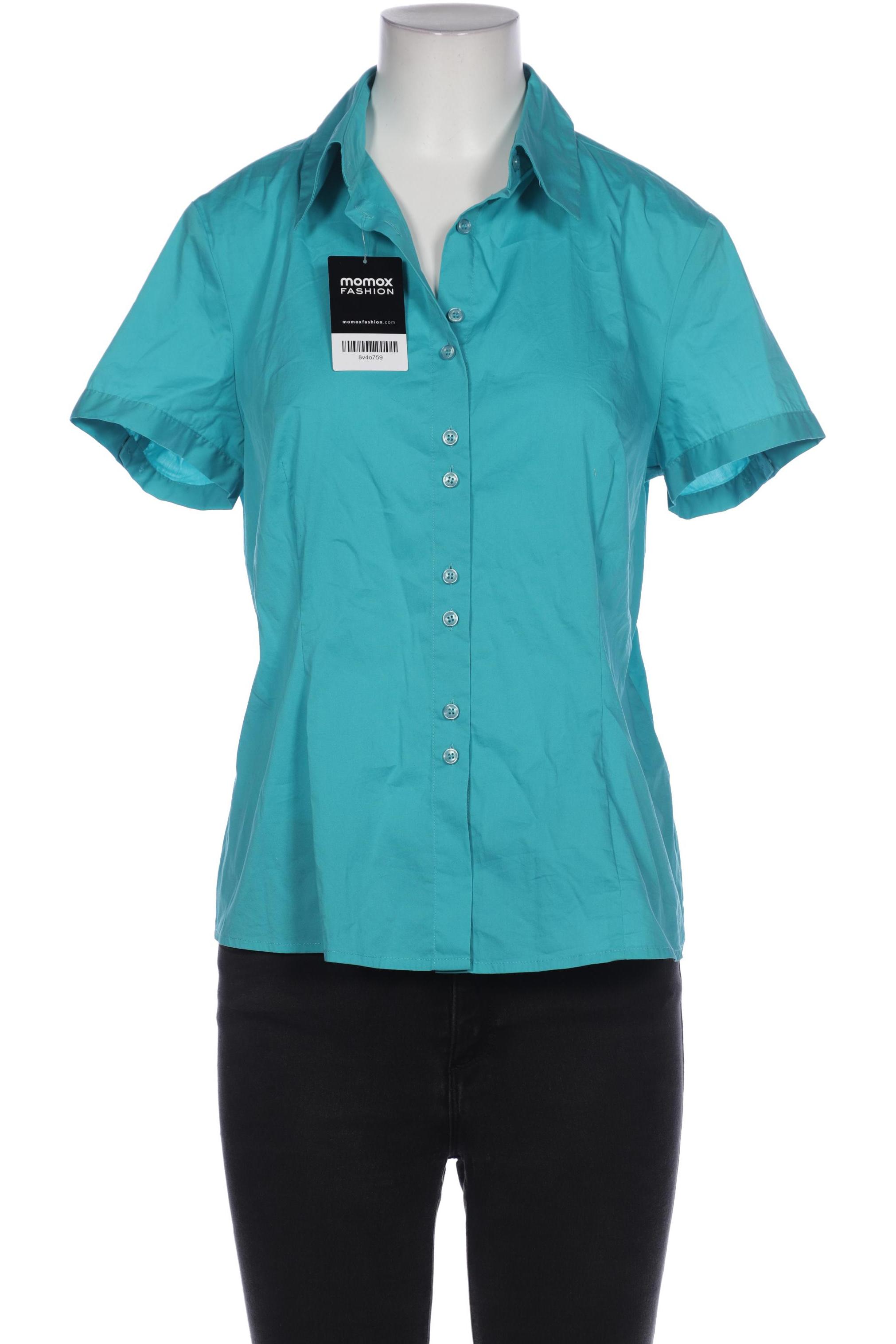 

Comma Damen Bluse, blau, Gr. 40