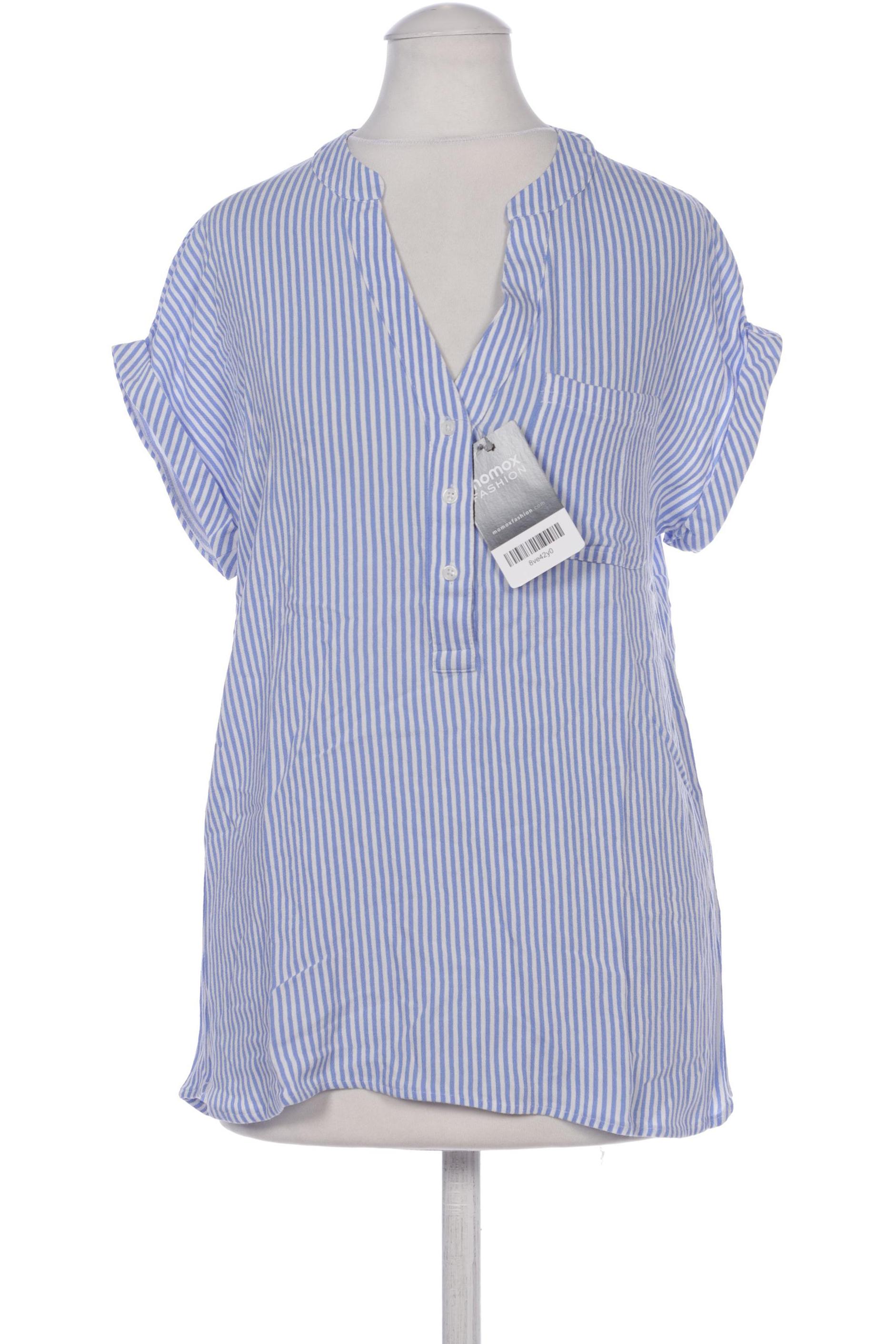

Comma Damen Bluse, blau, Gr. 34