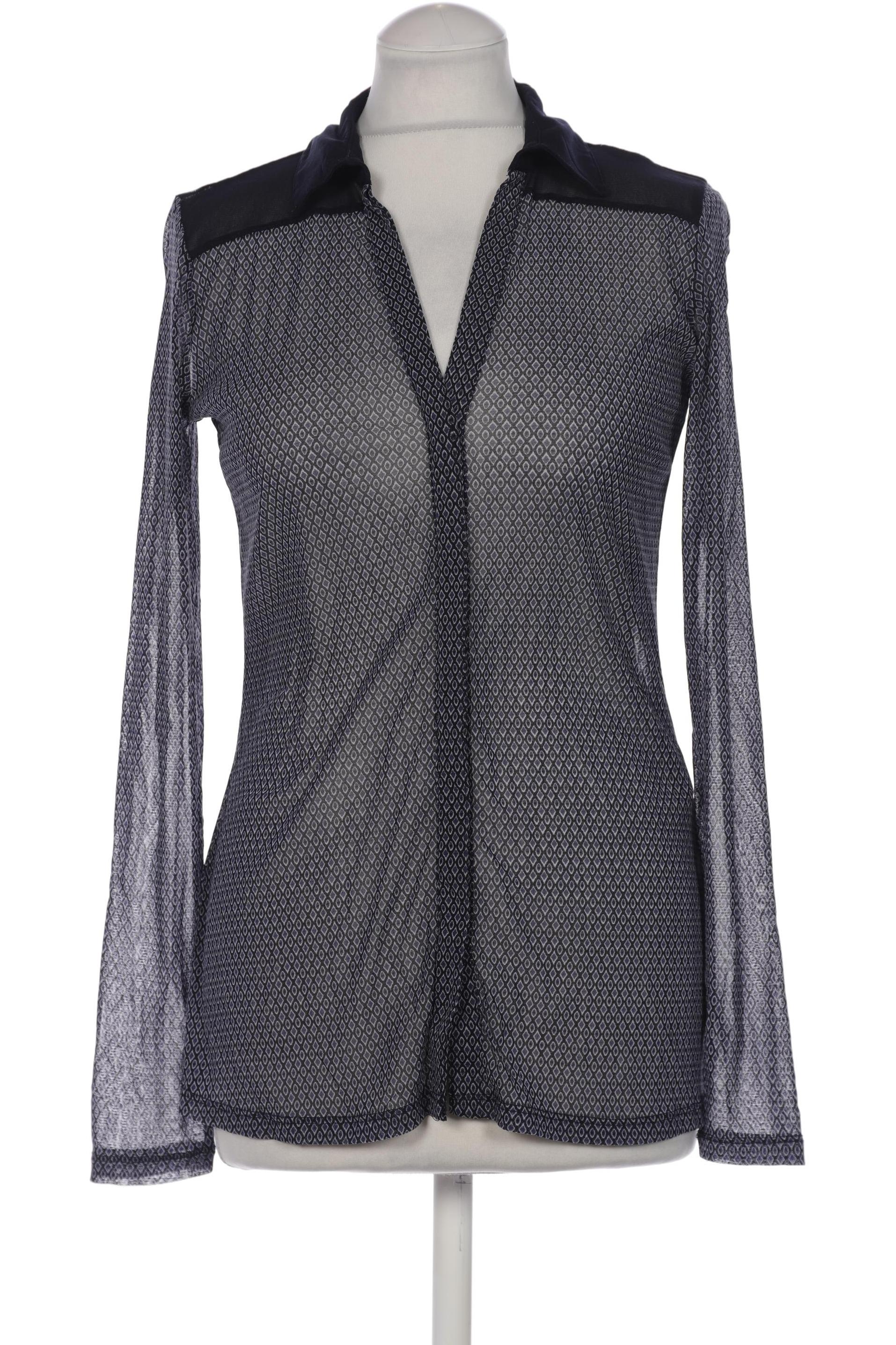 

Comma Damen Bluse, marineblau, Gr. 38