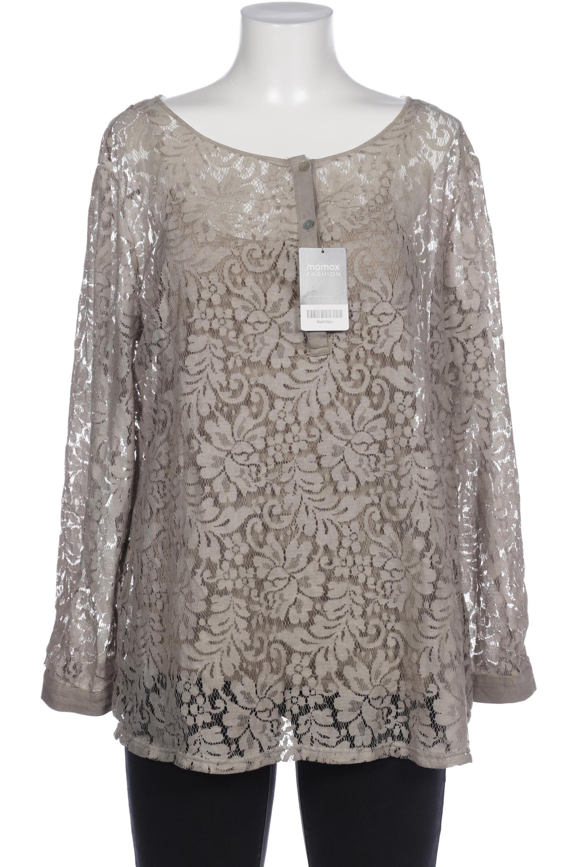 

Comma Damen Bluse, beige, Gr. 42