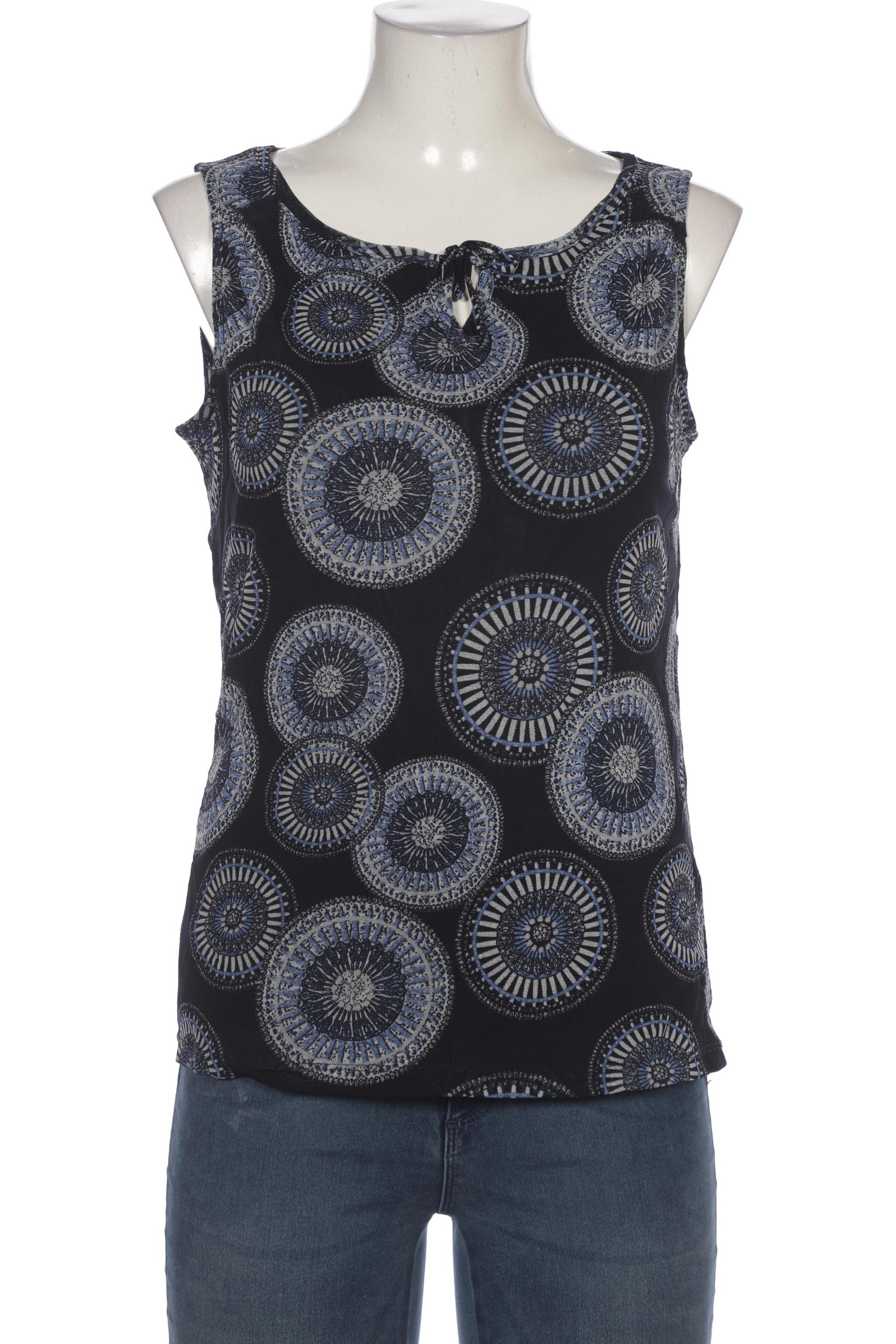 

Comma Damen Bluse, marineblau
