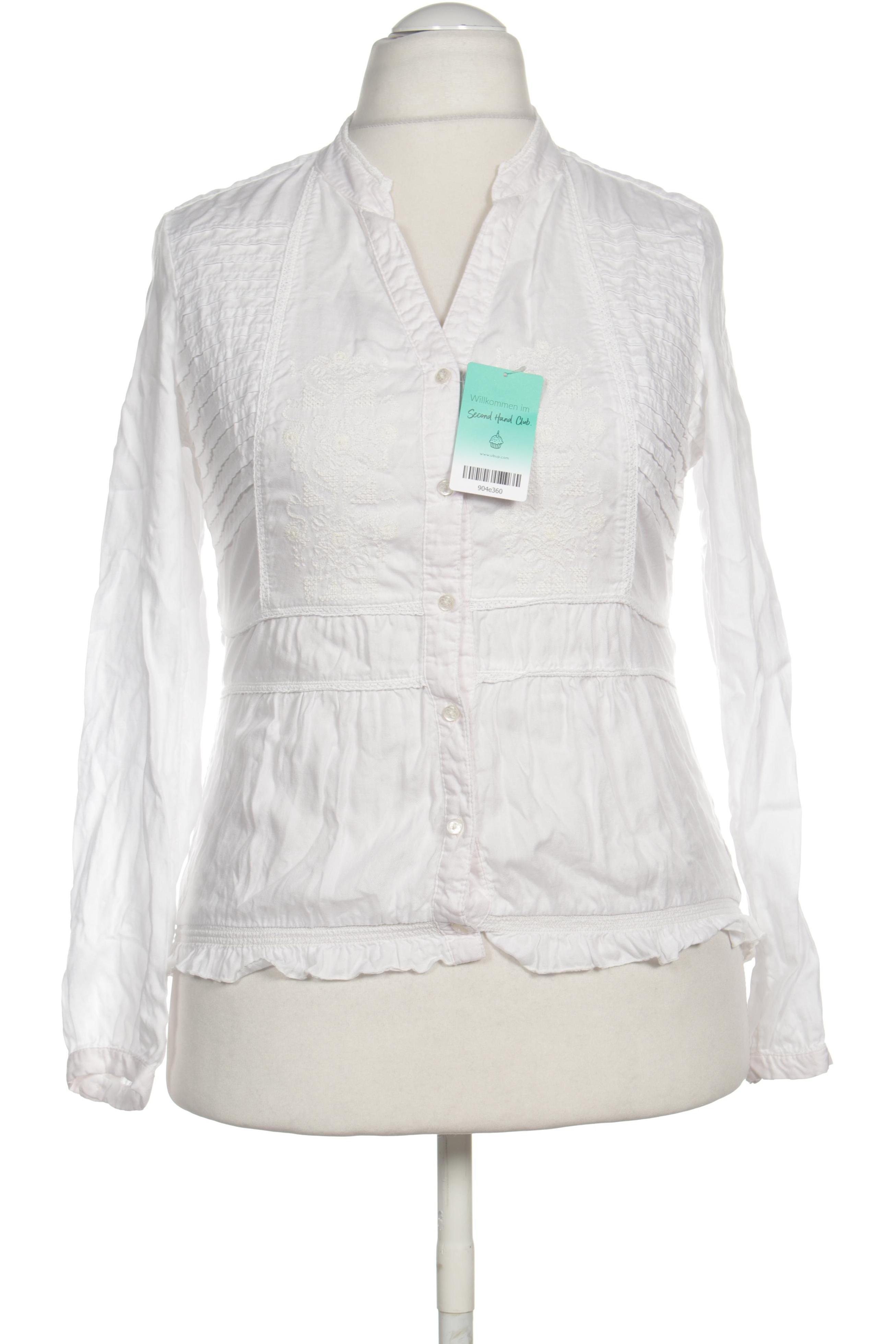 

Comma Damen Bluse, weiß, Gr. 42