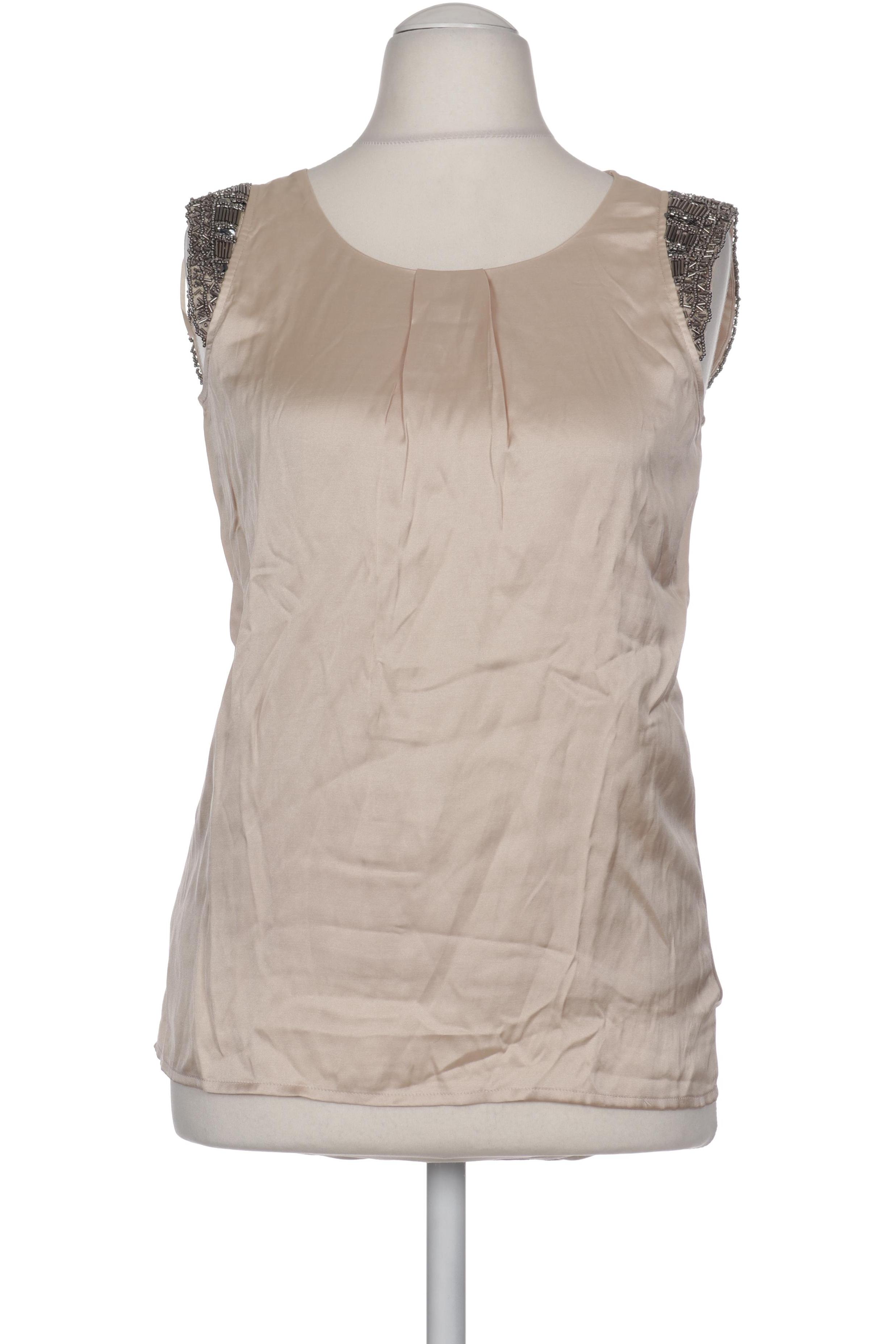 

Comma Damen Bluse, beige, Gr. 34