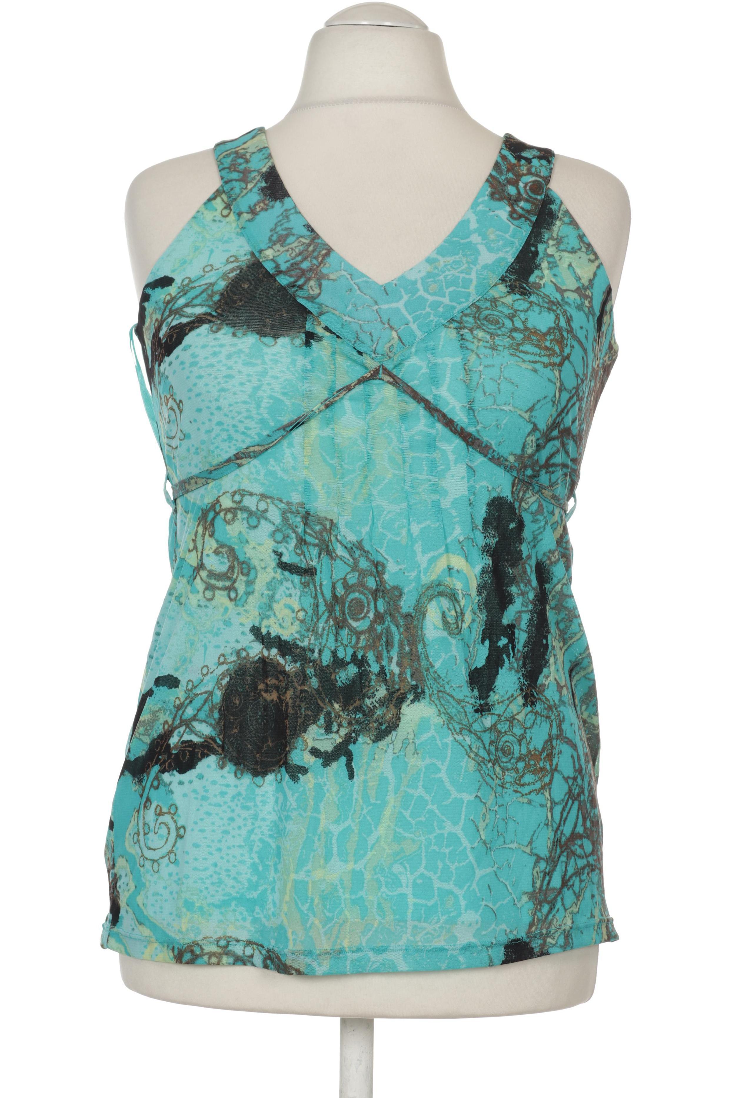 

Comma Damen Bluse, blau, Gr. 38