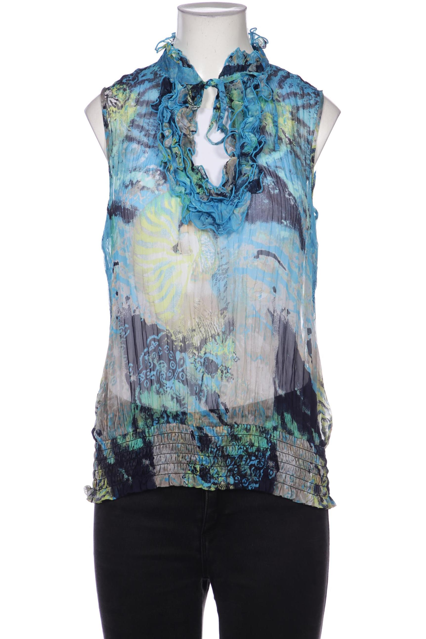 

Comma Damen Bluse, blau