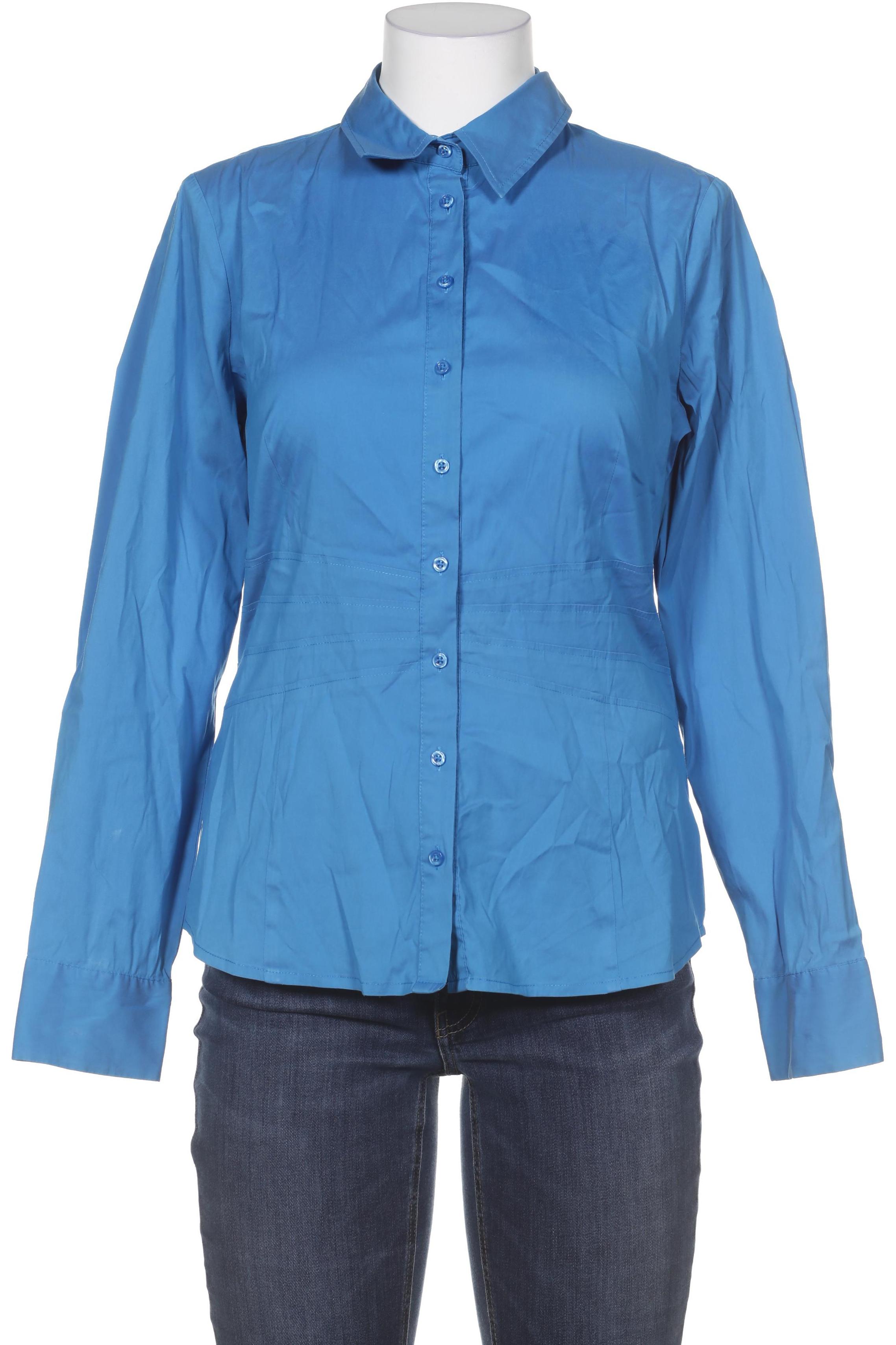 

Comma Damen Bluse, blau, Gr. 40