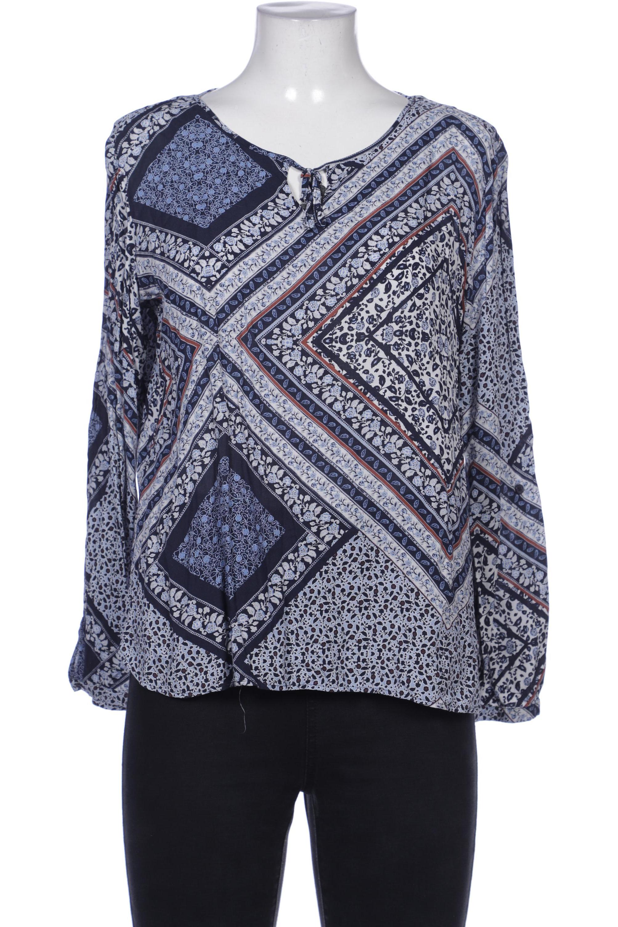 

Comma Damen Bluse, marineblau, Gr. 40
