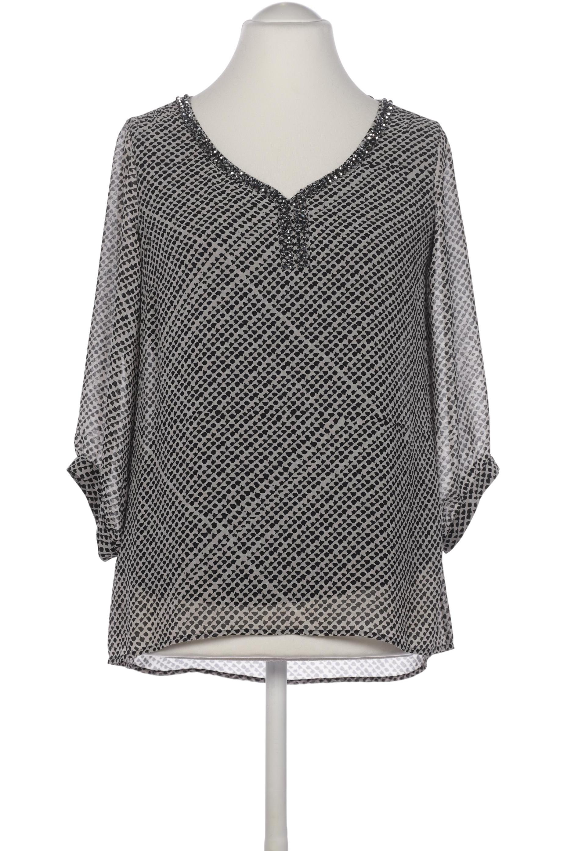 

Comma Damen Bluse, grau, Gr. 38