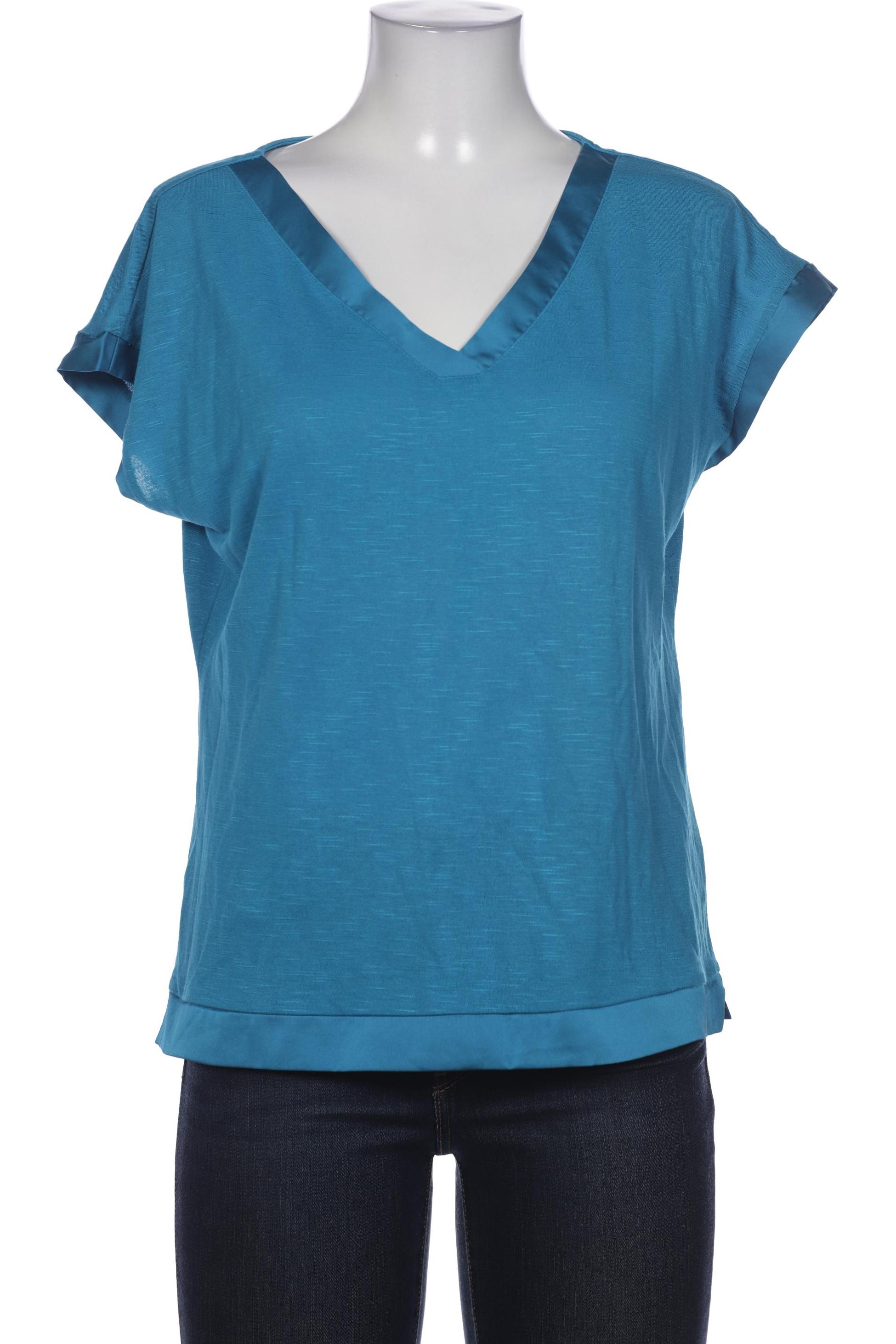 

Comma Damen Bluse, blau, Gr. 40