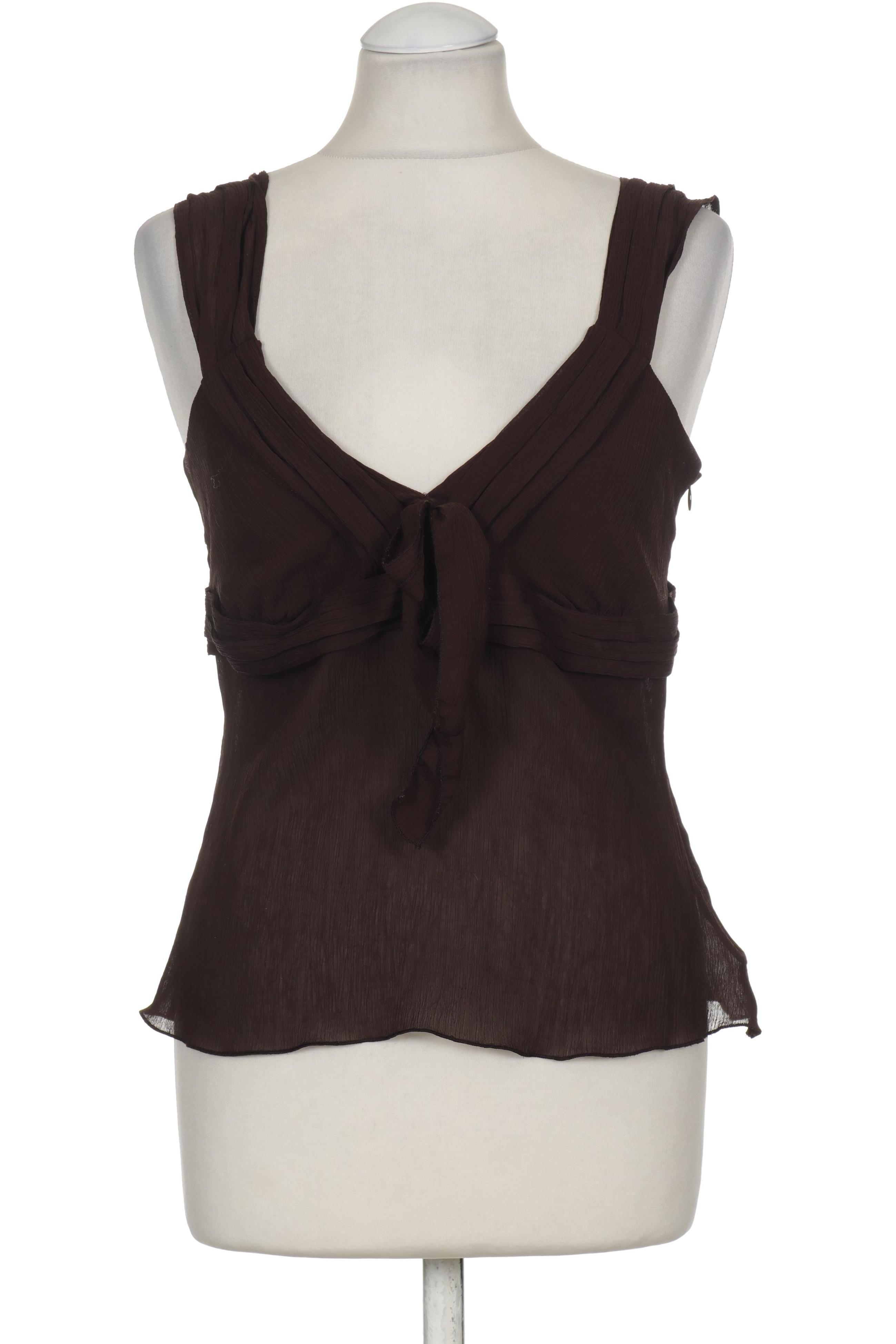 

Comma Damen Bluse, braun, Gr. 38