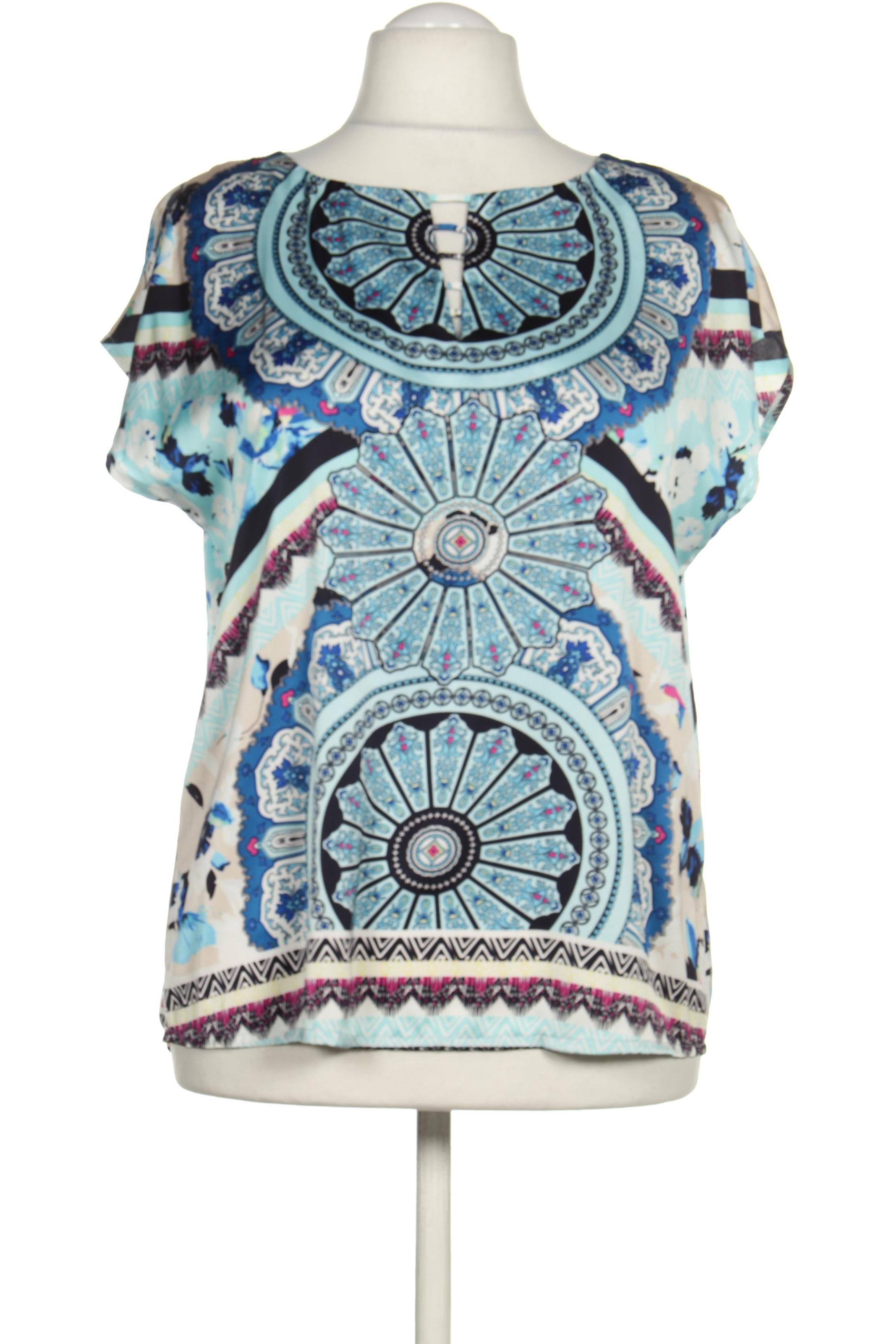 

Comma Damen Bluse, blau, Gr. 40