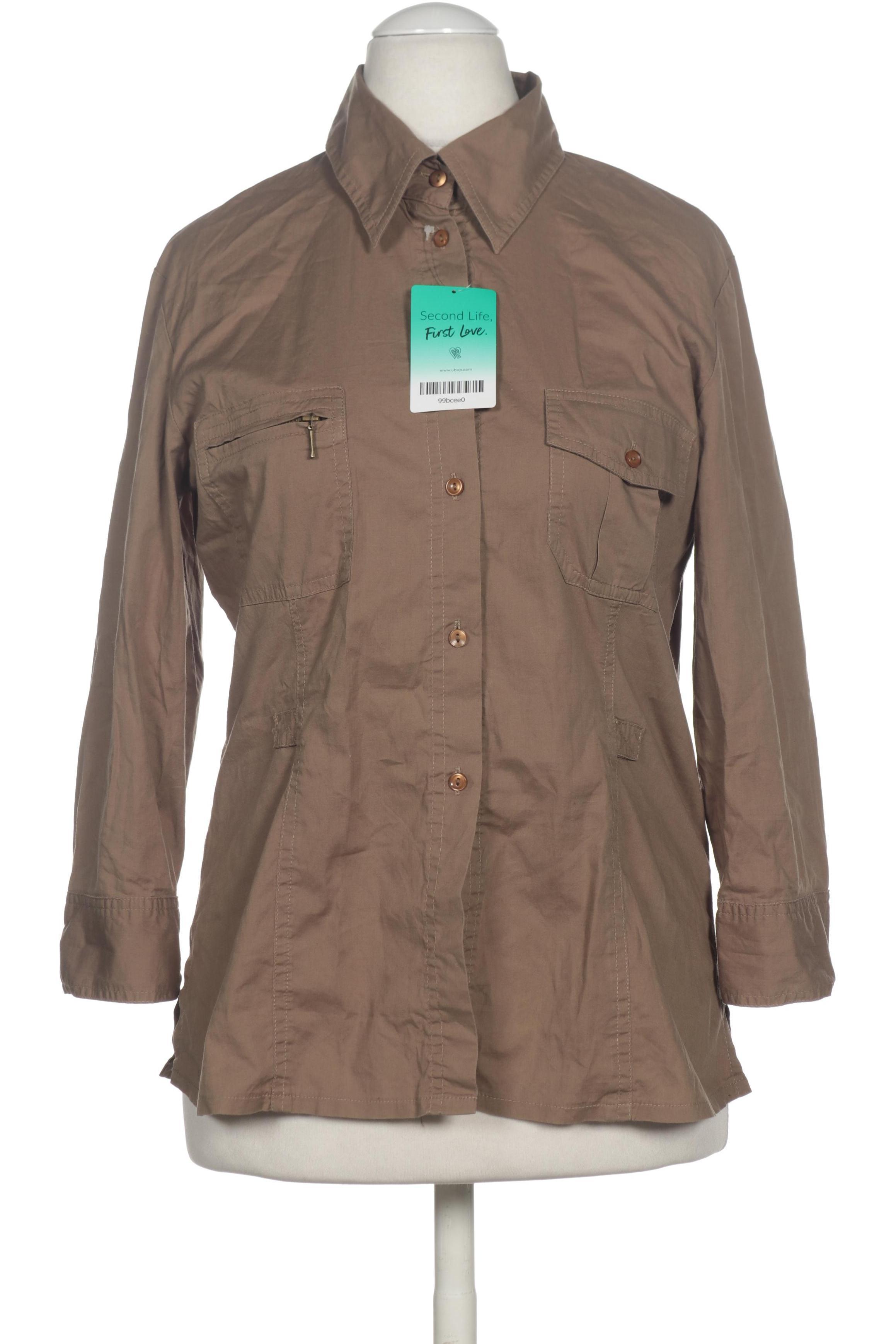 

Comma Damen Bluse, braun, Gr. 38