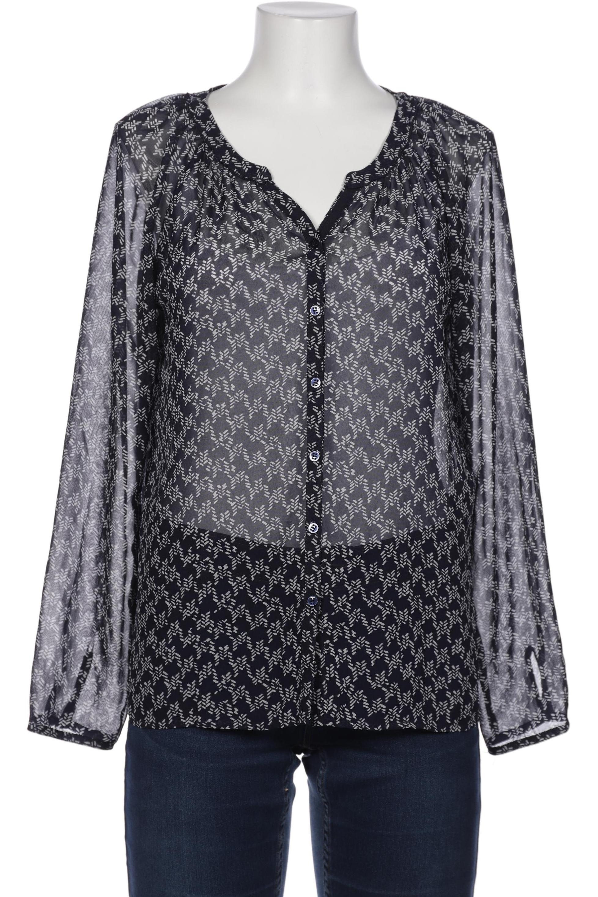 

Comma Damen Bluse, marineblau, Gr. 40