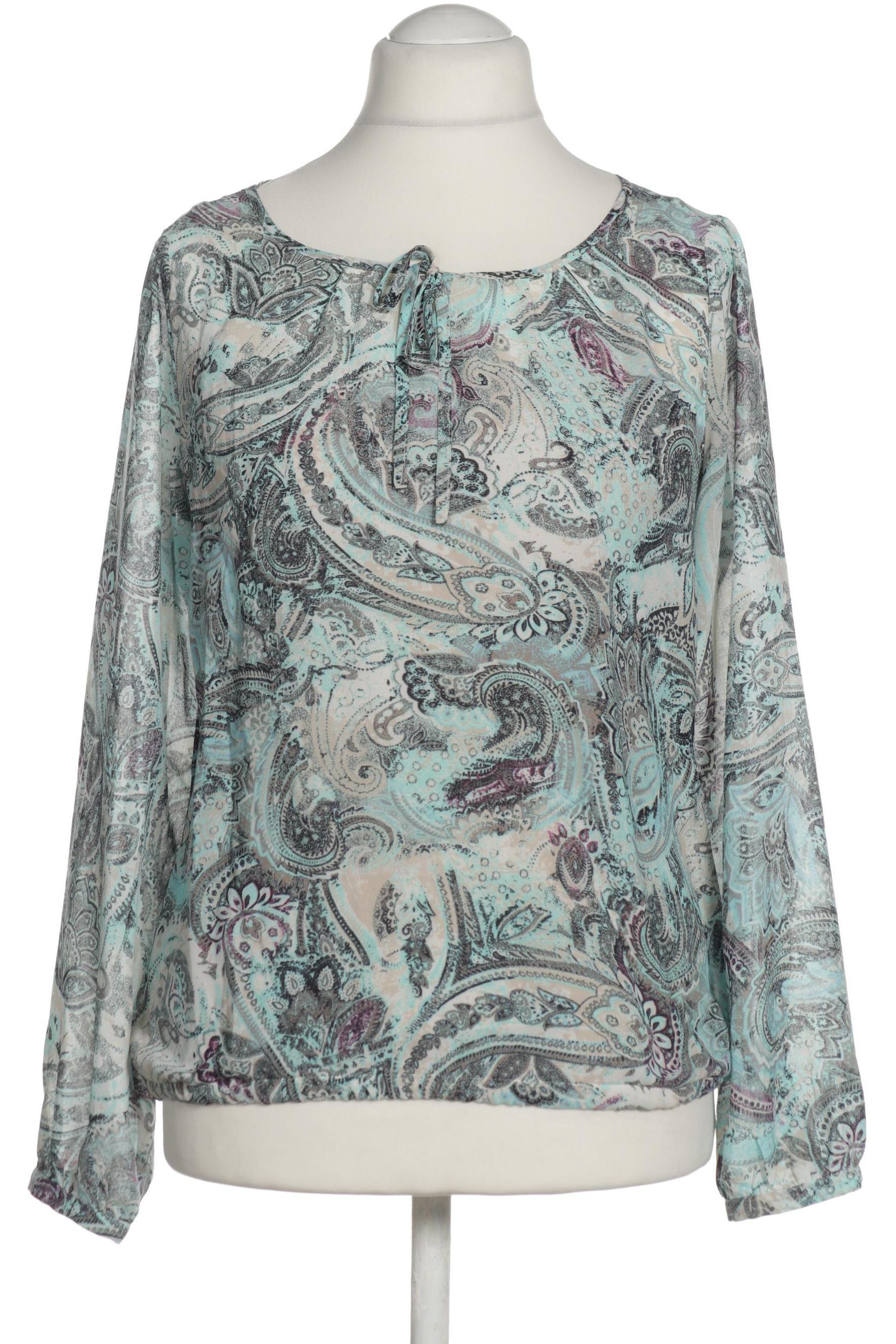 

Comma Damen Bluse, blau, Gr. 40