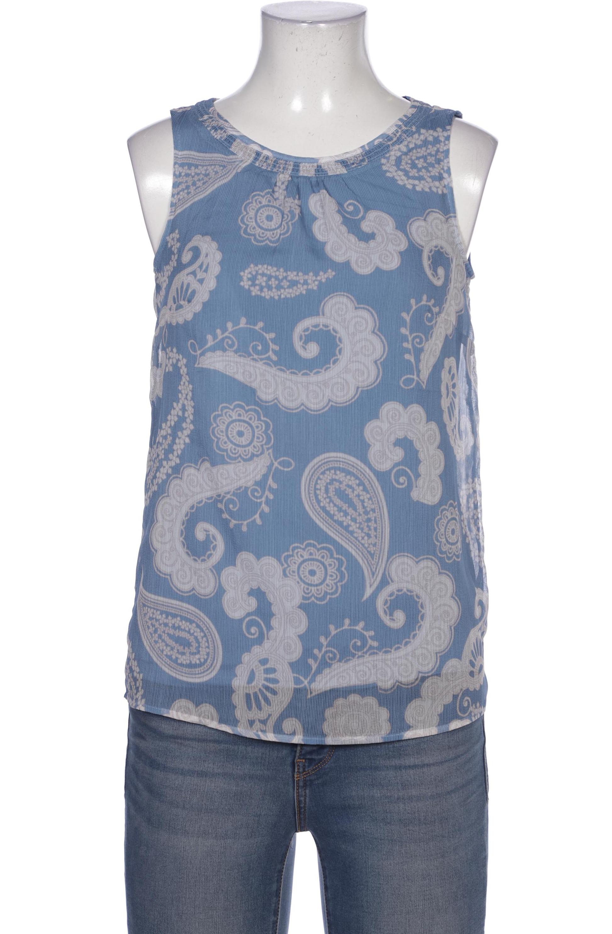 

Comma Damen Bluse, blau, Gr. 32