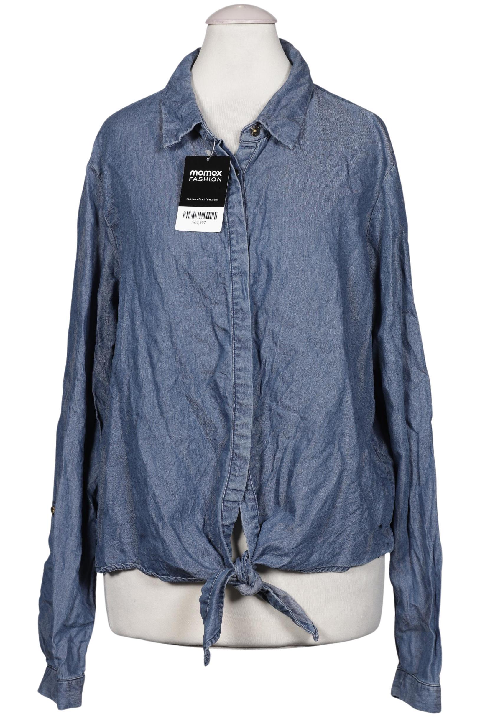 

Comma Damen Bluse, blau, Gr. 44