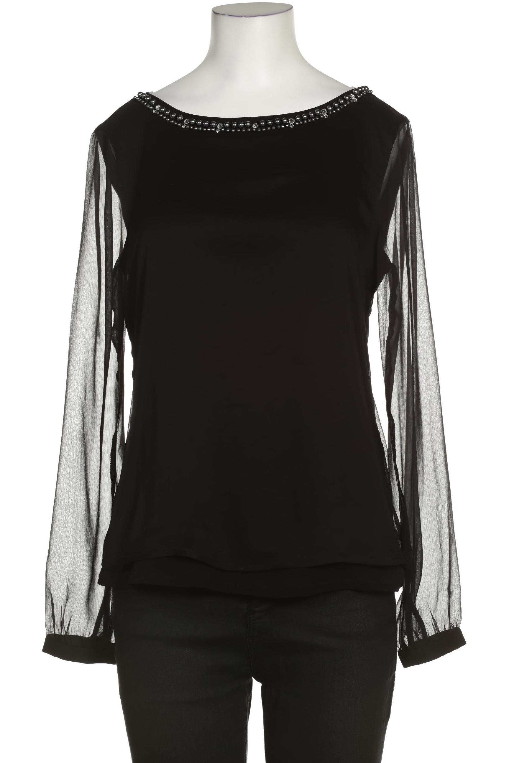 

Comma Damen Bluse, schwarz, Gr. 34