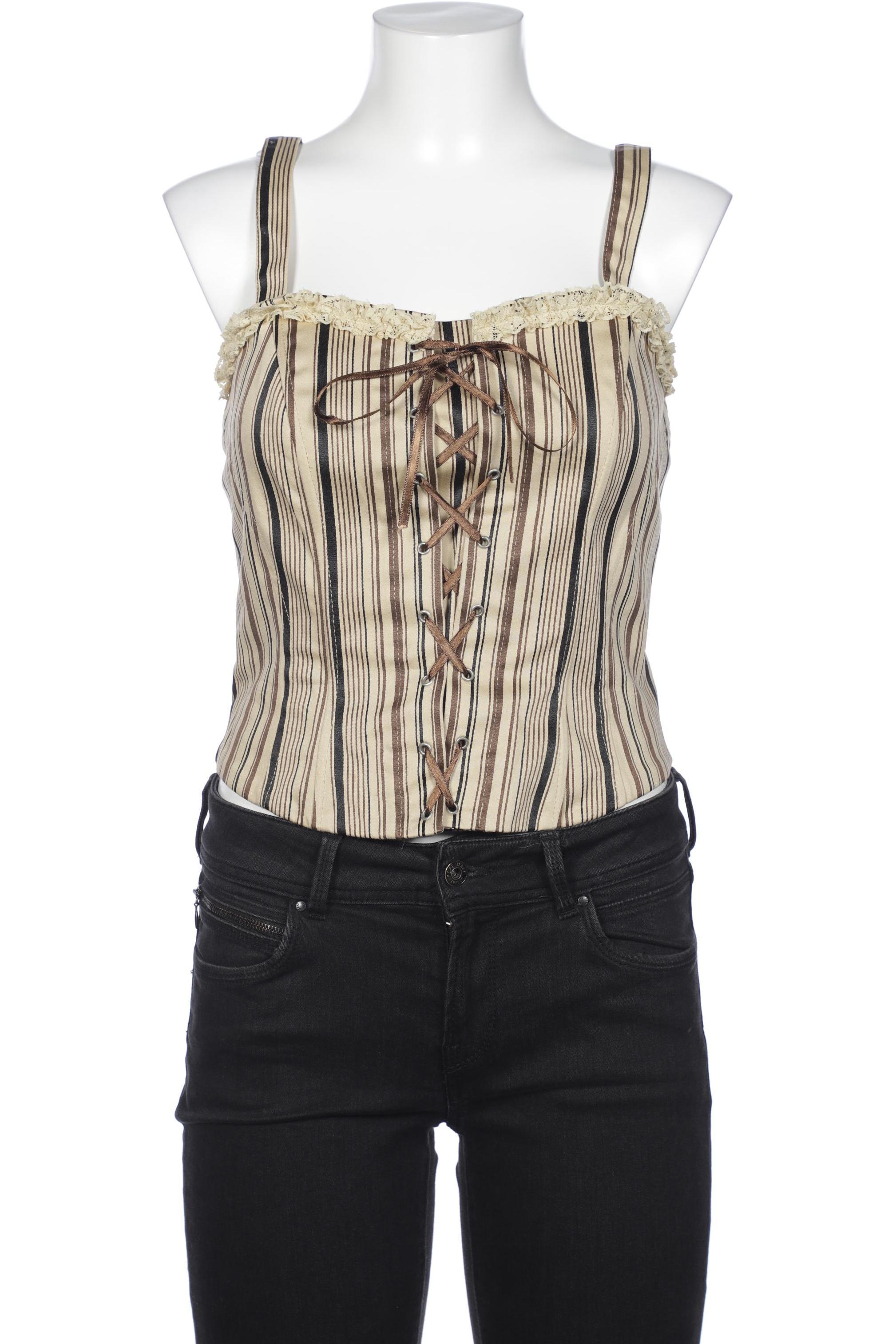 

Comma Damen Bluse, beige, Gr. 40