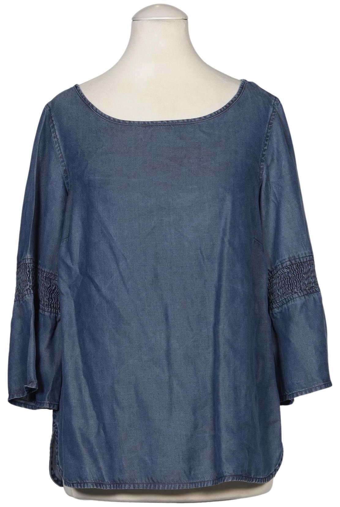 

Comma Damen Bluse, blau, Gr. 34
