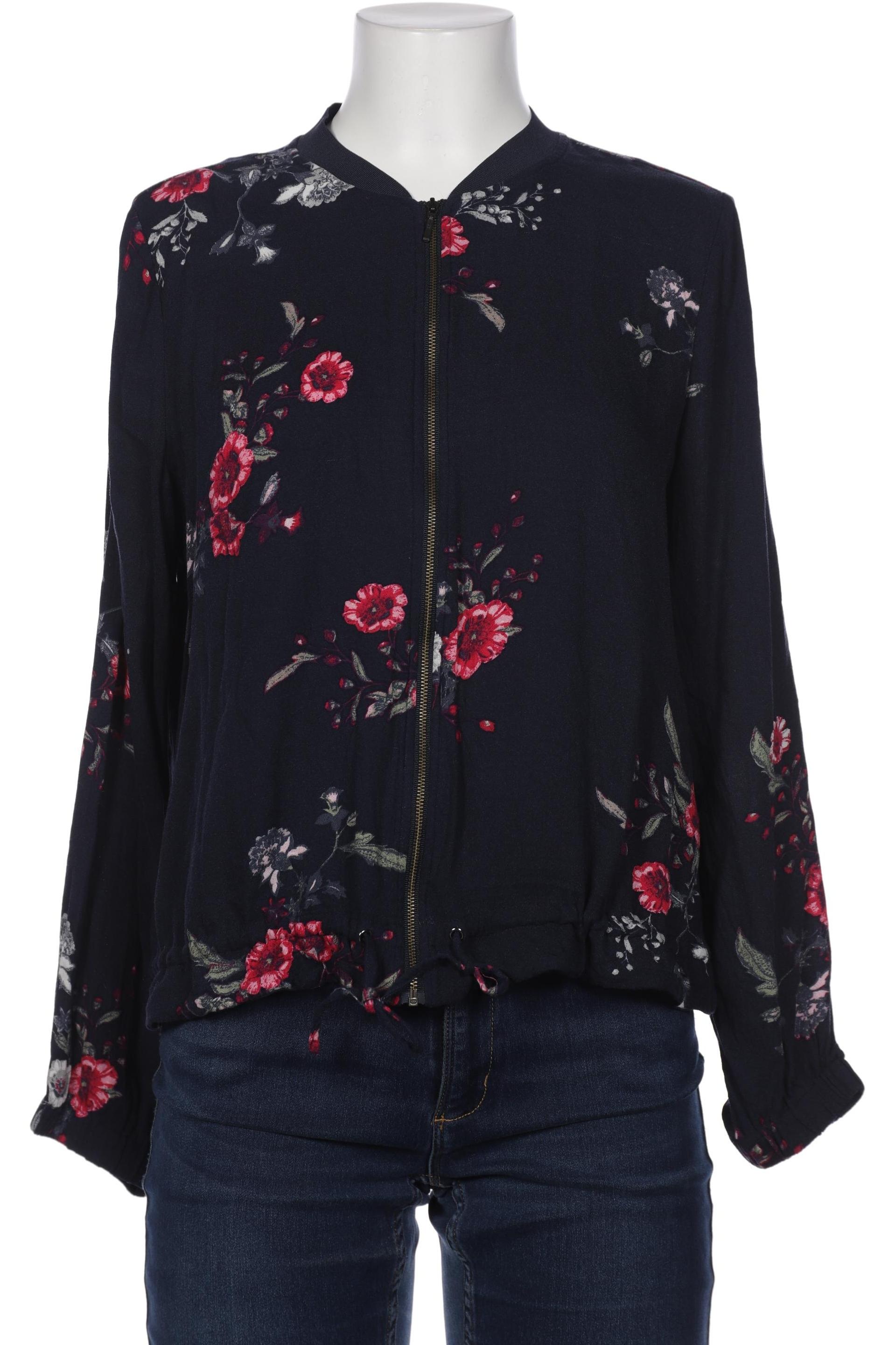 

Comma Damen Bluse, marineblau, Gr. 40