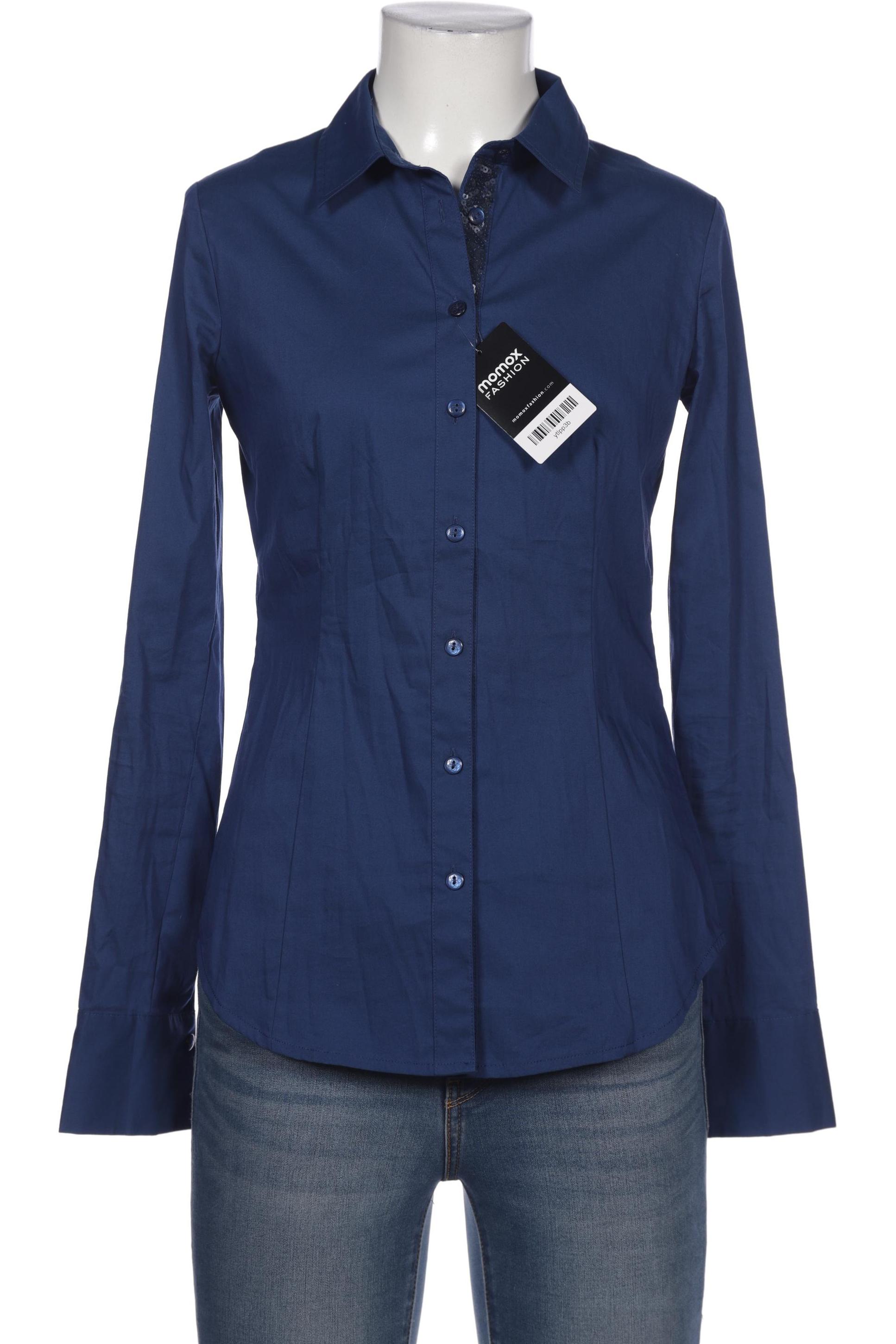 

Comma Damen Bluse, marineblau