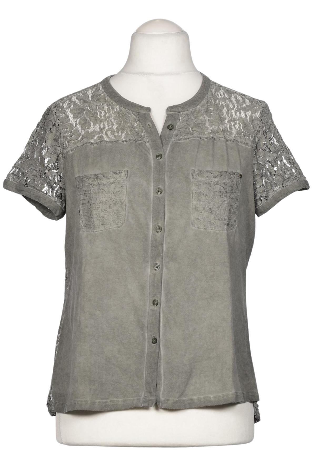 

Comma Damen Bluse, grau, Gr. 42