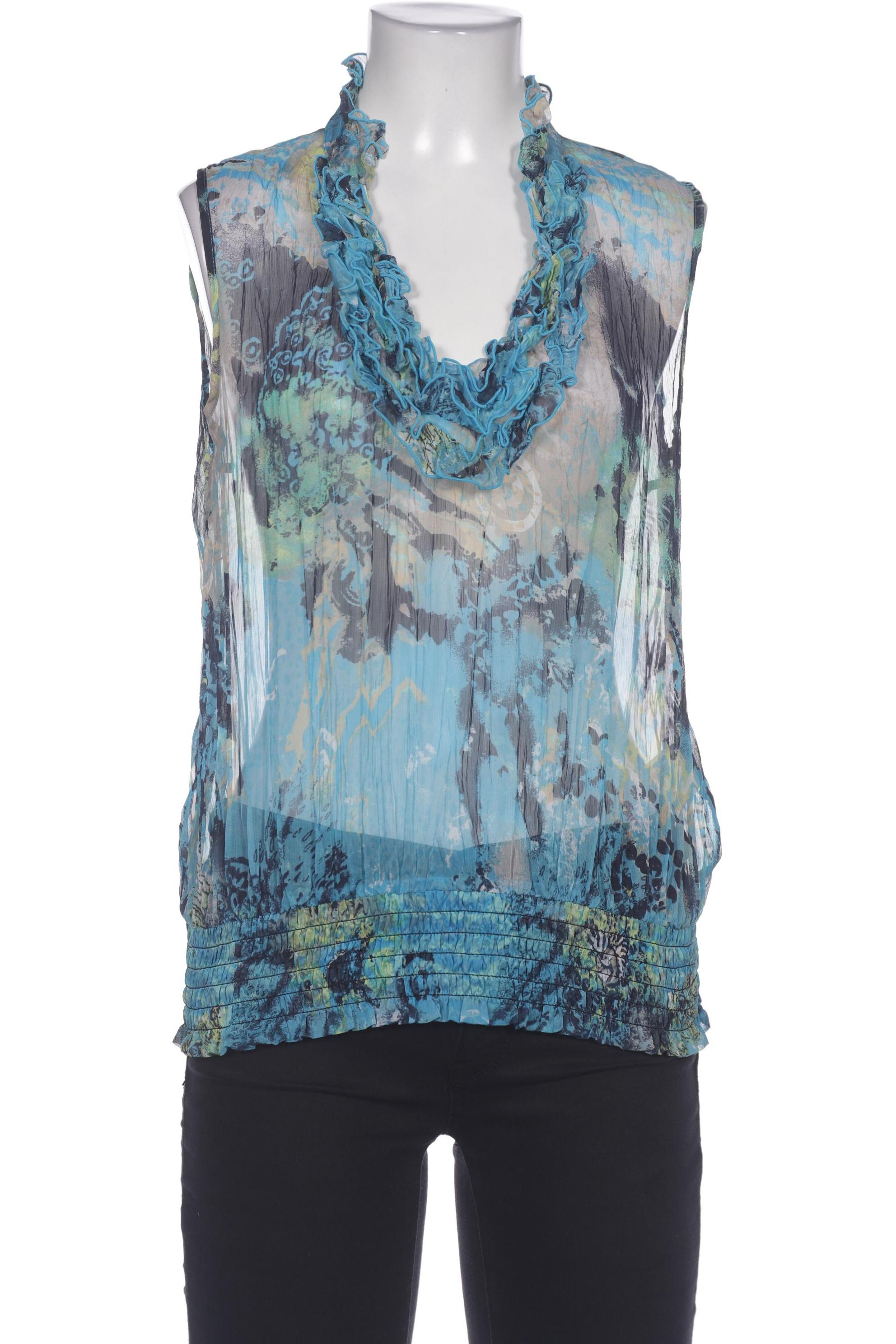 

Comma Damen Bluse, blau, Gr. 38