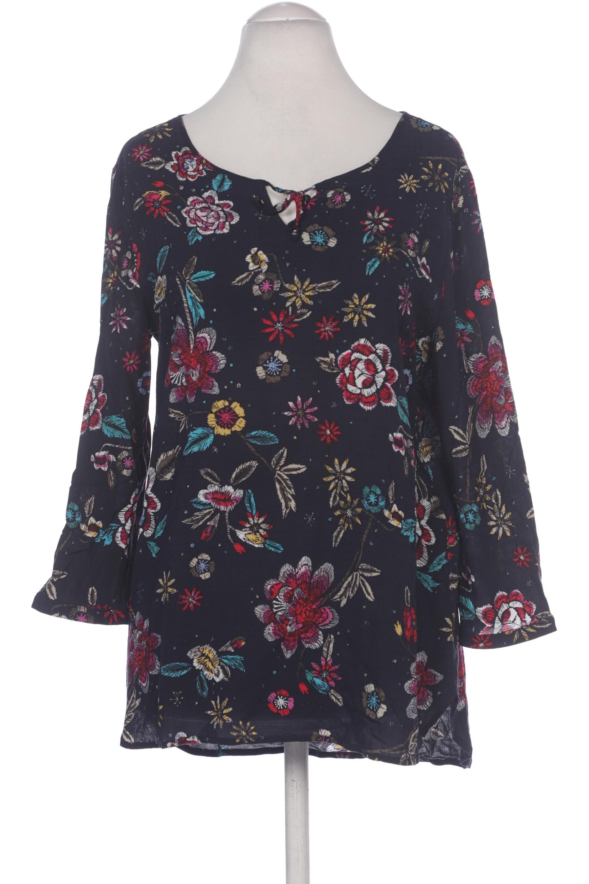 

Comma Damen Bluse, marineblau, Gr. 40