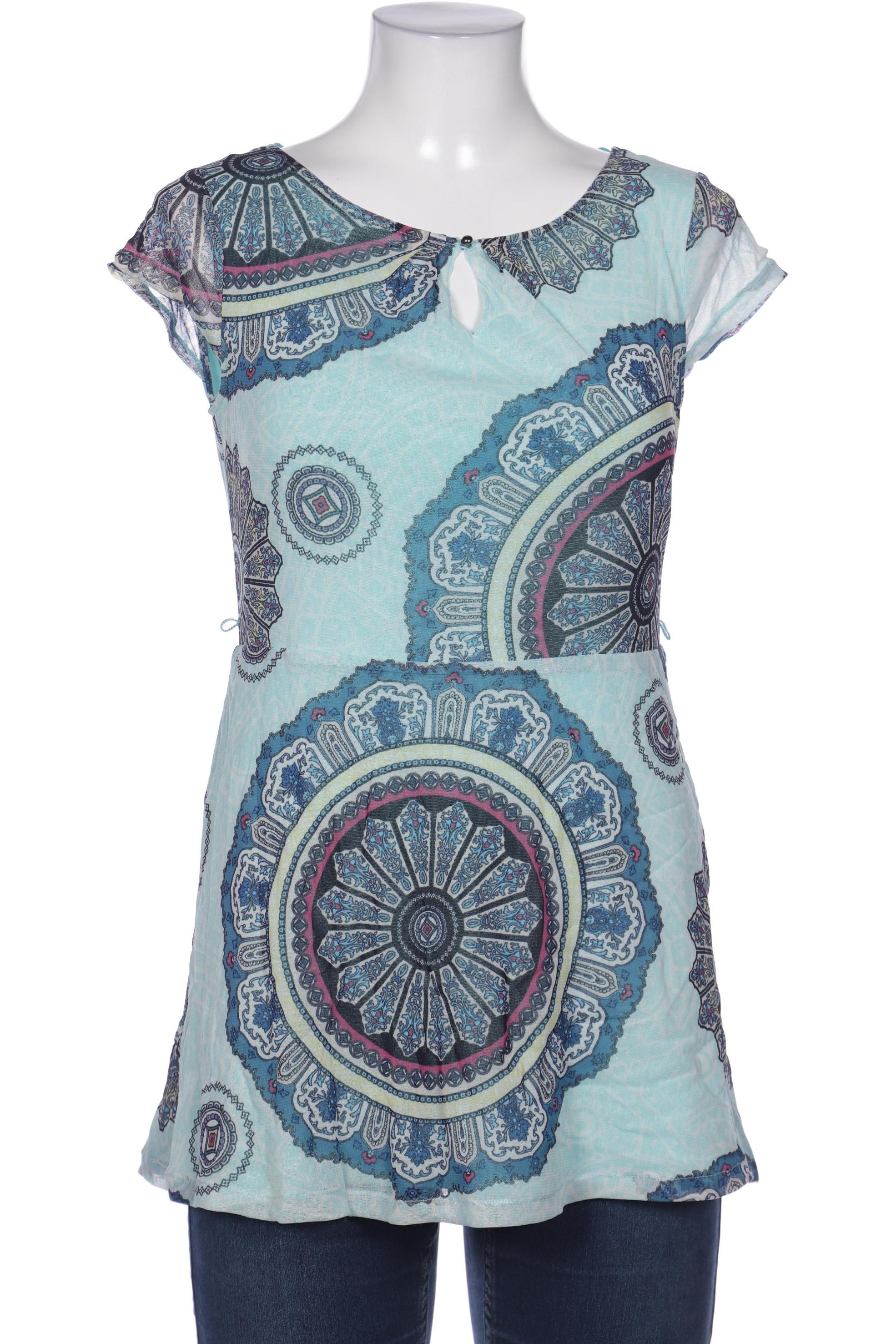 

Comma Damen Bluse, hellblau, Gr. 40