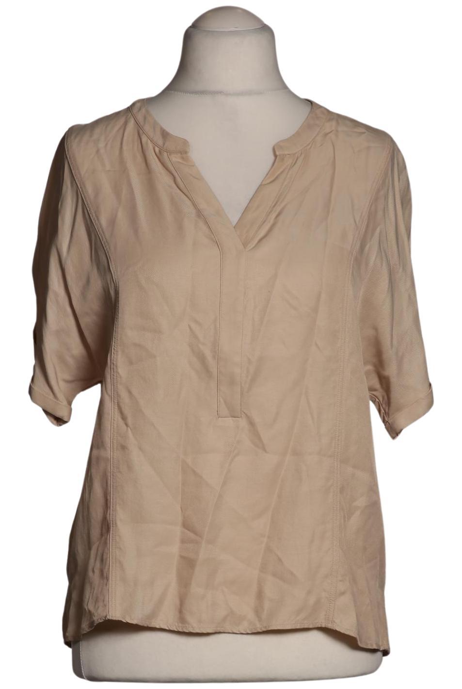 

Comma Damen Bluse, beige, Gr. 38