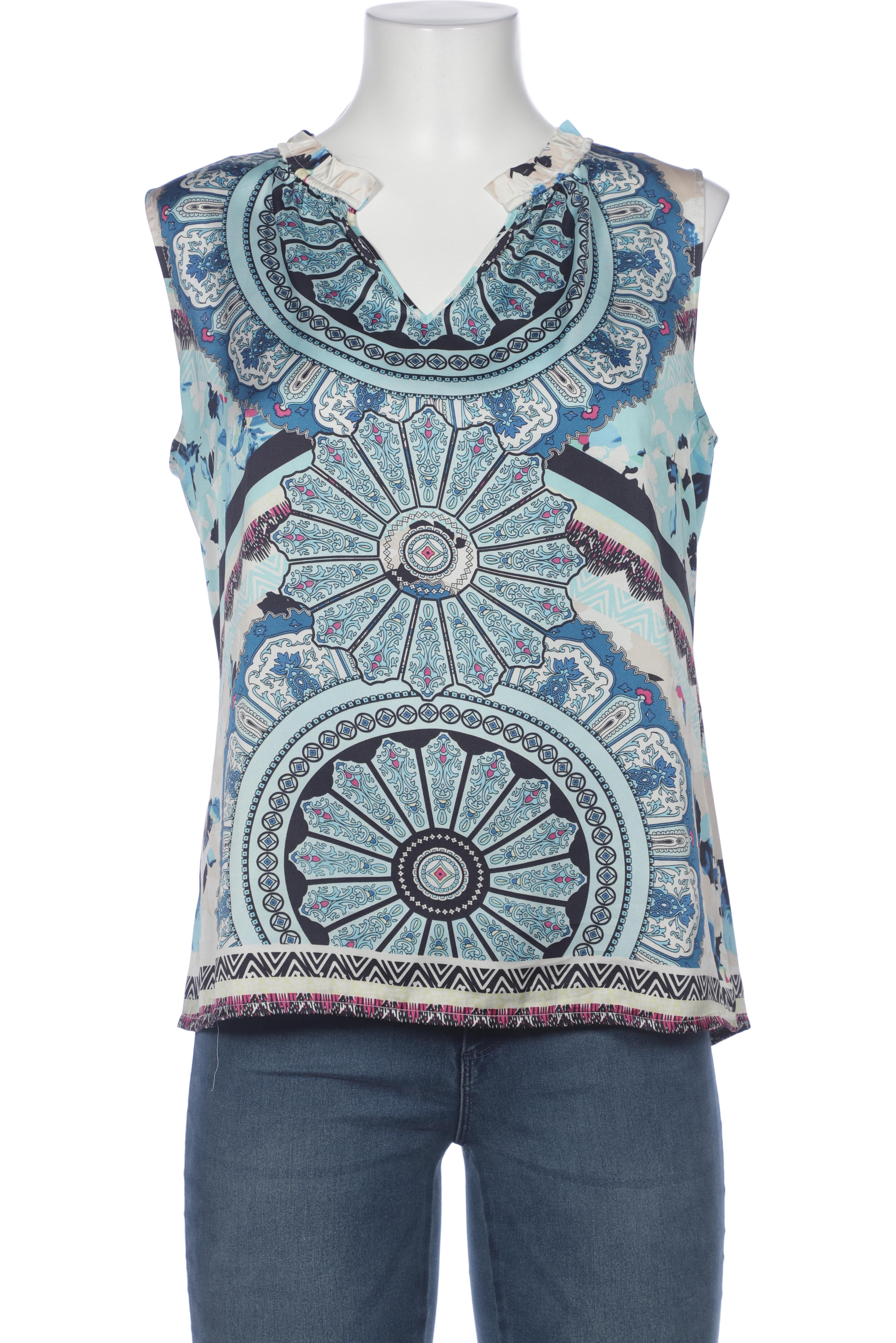 

Comma Damen Bluse, blau, Gr. 40