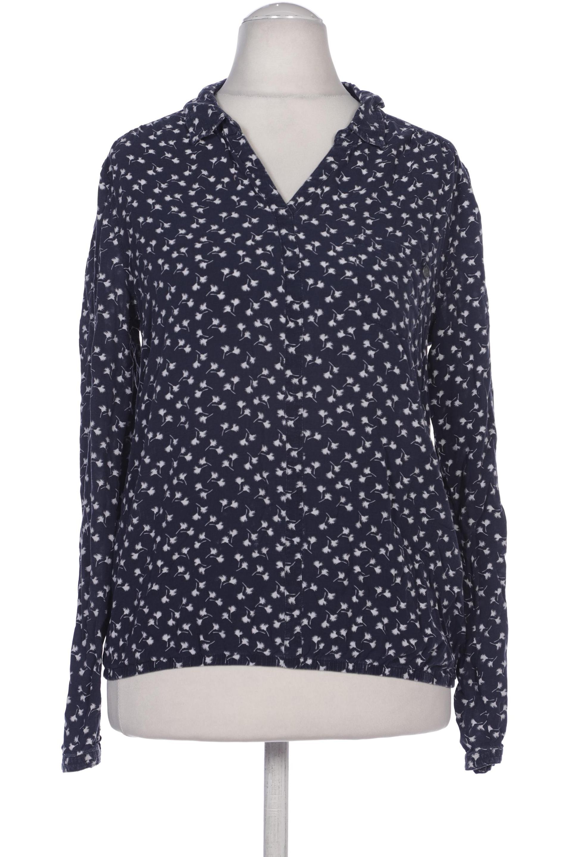 

Comma Damen Bluse, marineblau, Gr. 38