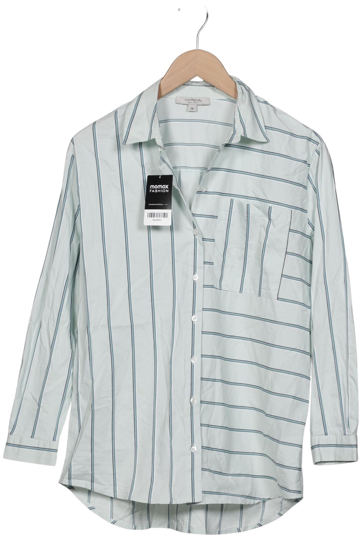 

Comma Damen Bluse, türkis, Gr. 36
