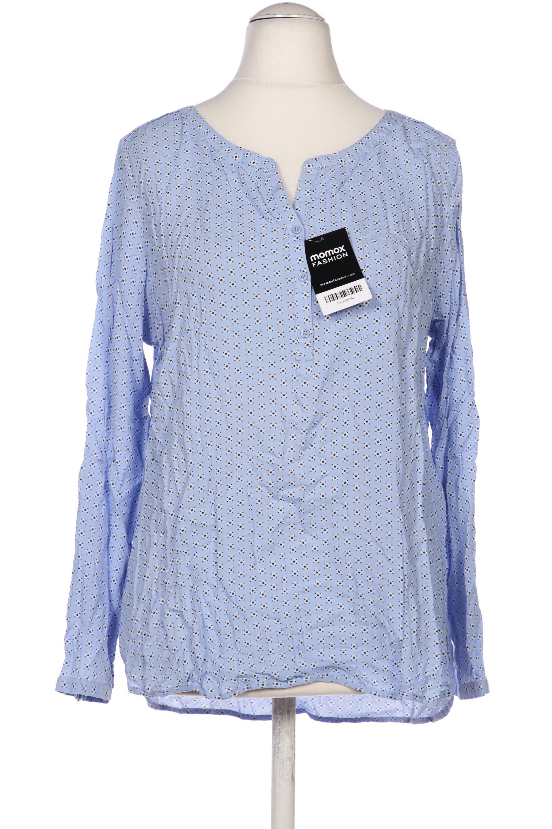 

Comma Damen Bluse, blau, Gr. 40