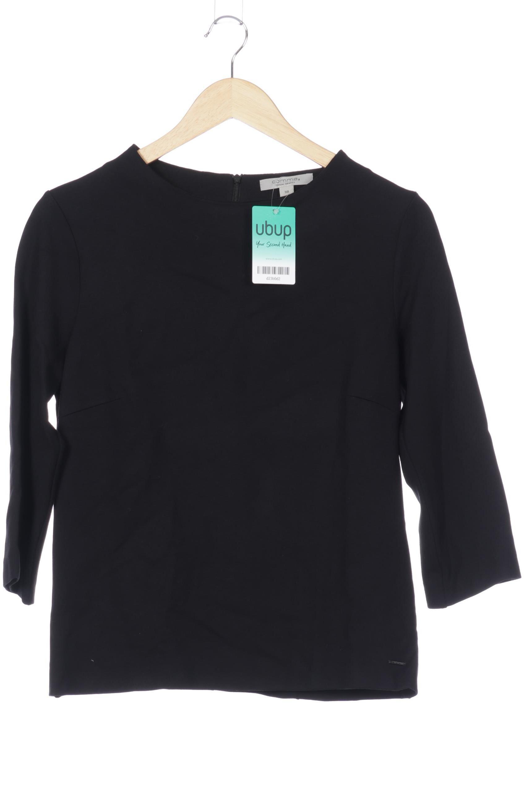 

Comma Damen Bluse, schwarz, Gr. 38