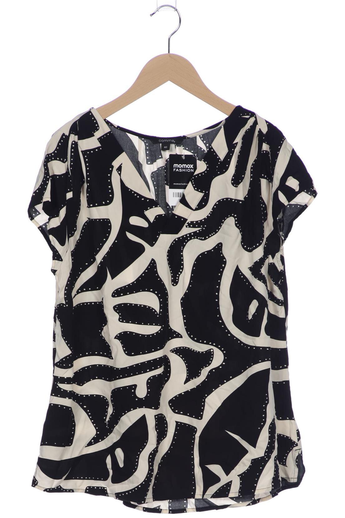 

Comma Damen Bluse, marineblau, Gr. 40