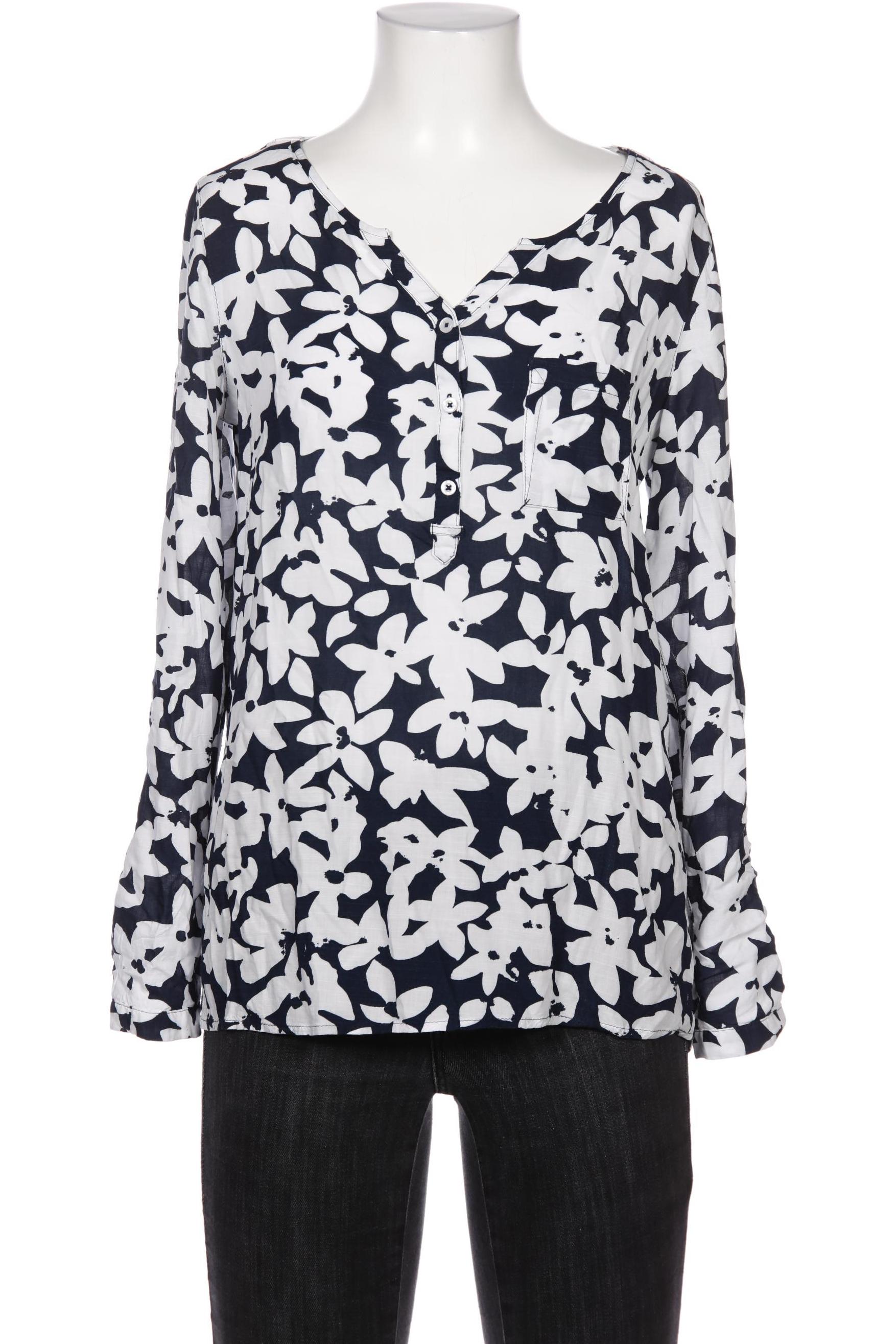 

Comma Damen Bluse, blau, Gr. 34