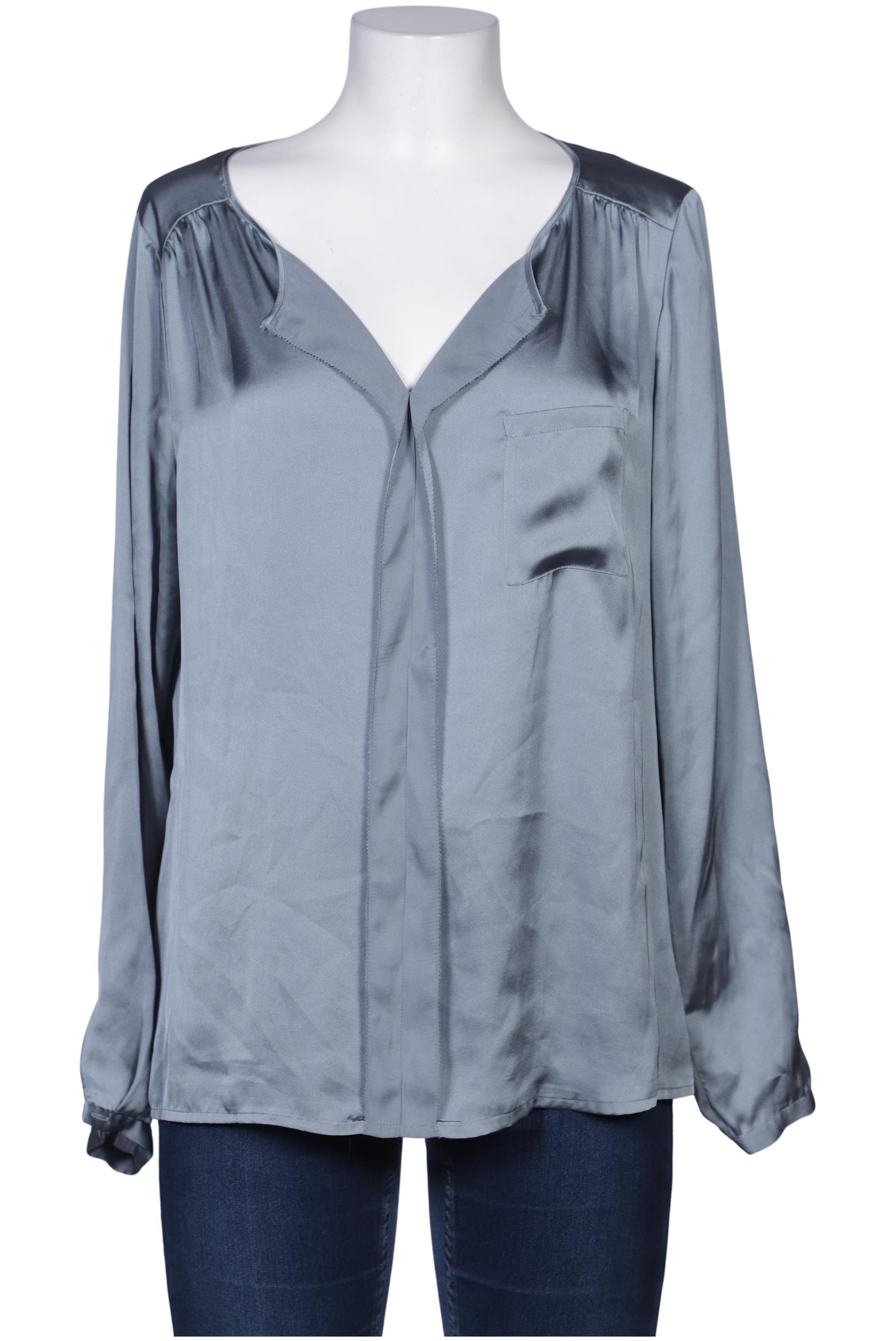 

Comma Damen Bluse, blau, Gr. 40