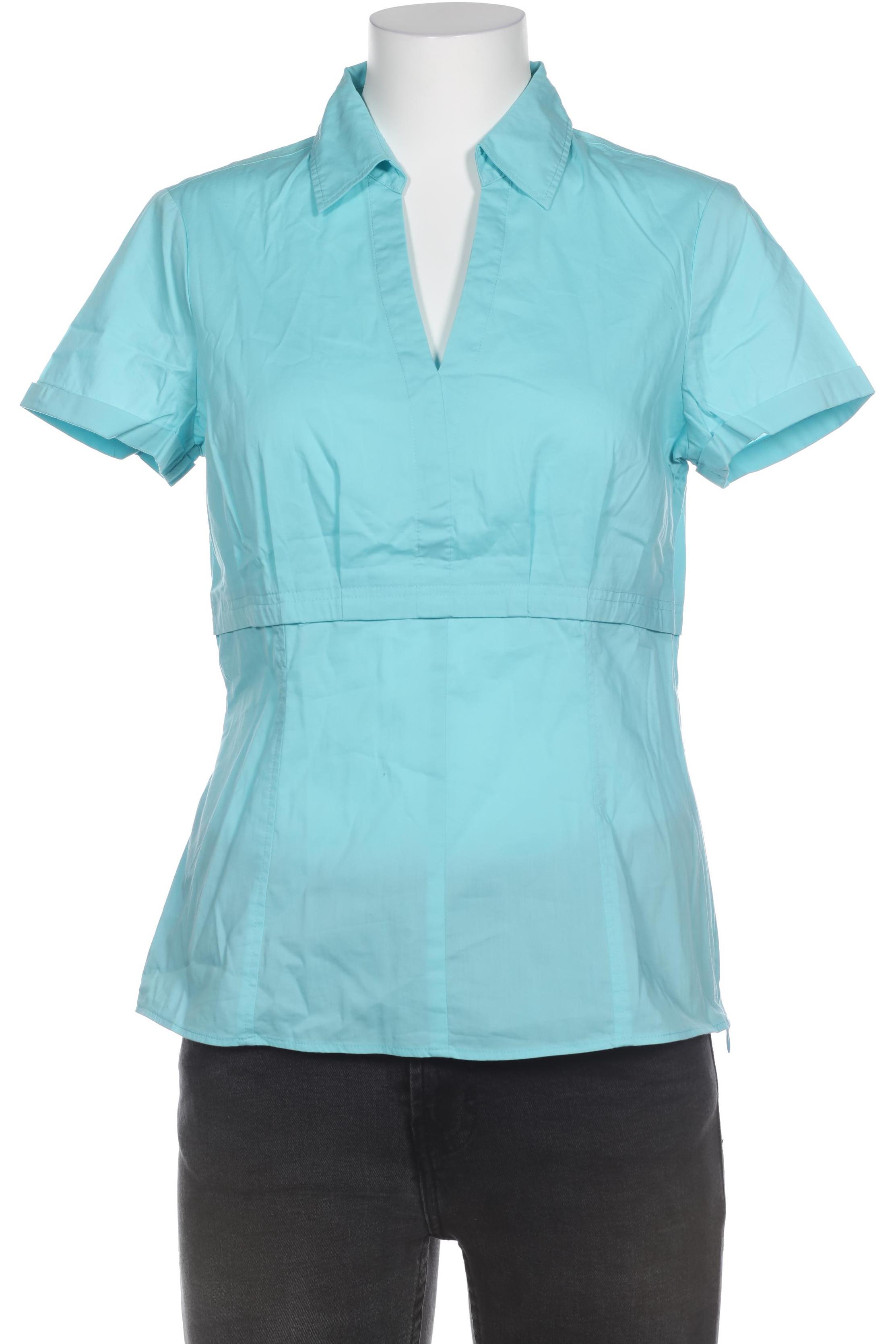 

Comma Damen Bluse, blau, Gr. 40