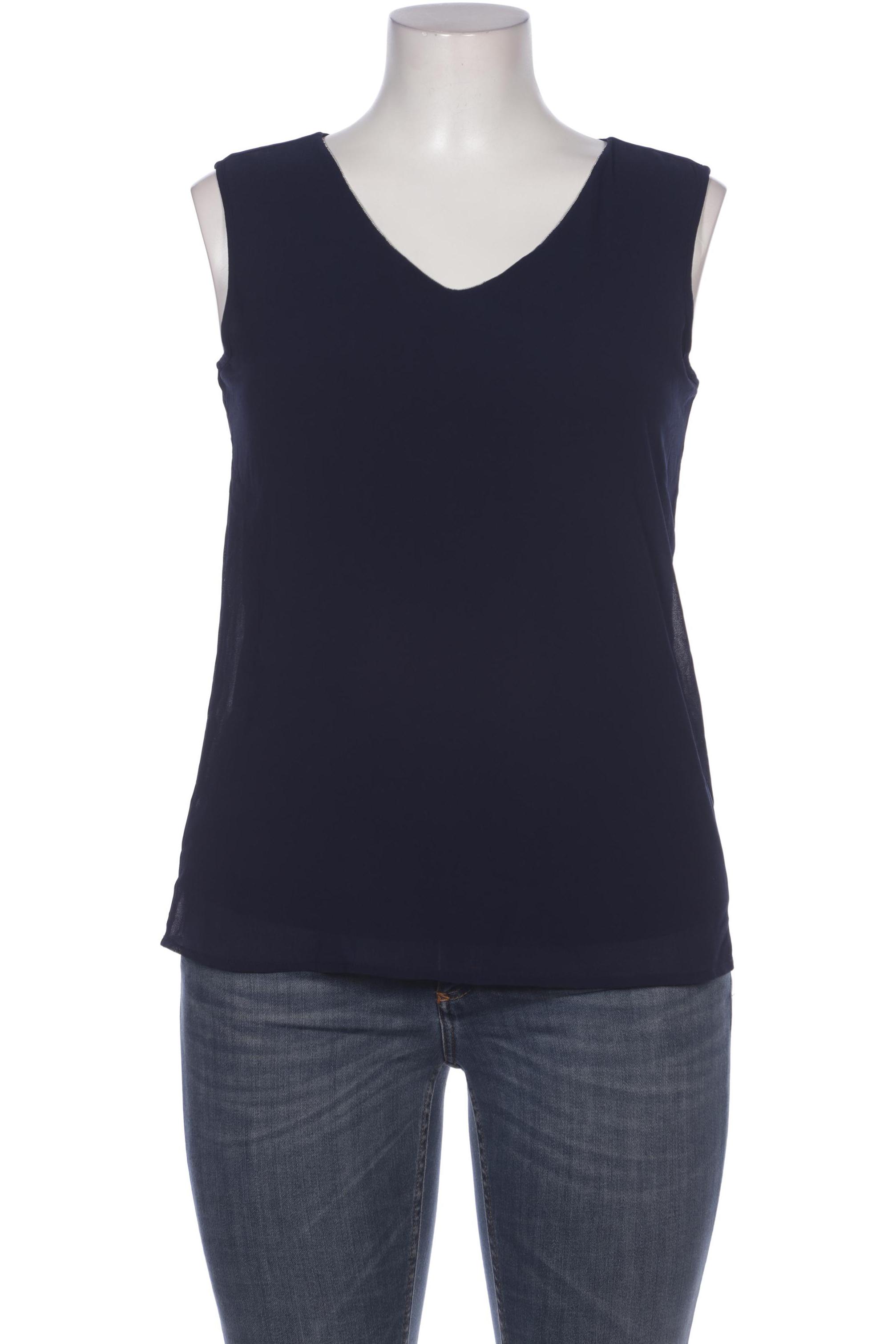 

Comma Damen Bluse, marineblau, Gr. 38