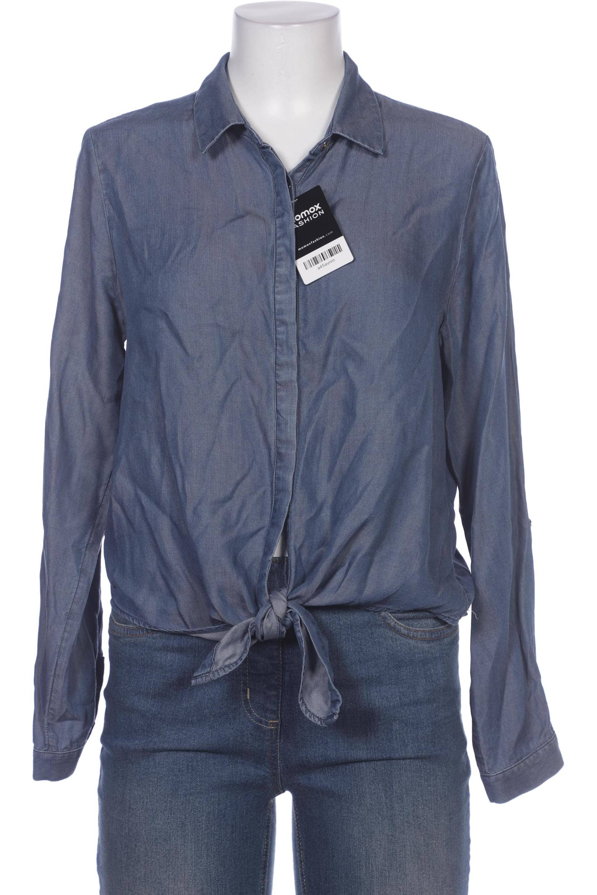 

Comma Damen Bluse, blau, Gr. 40